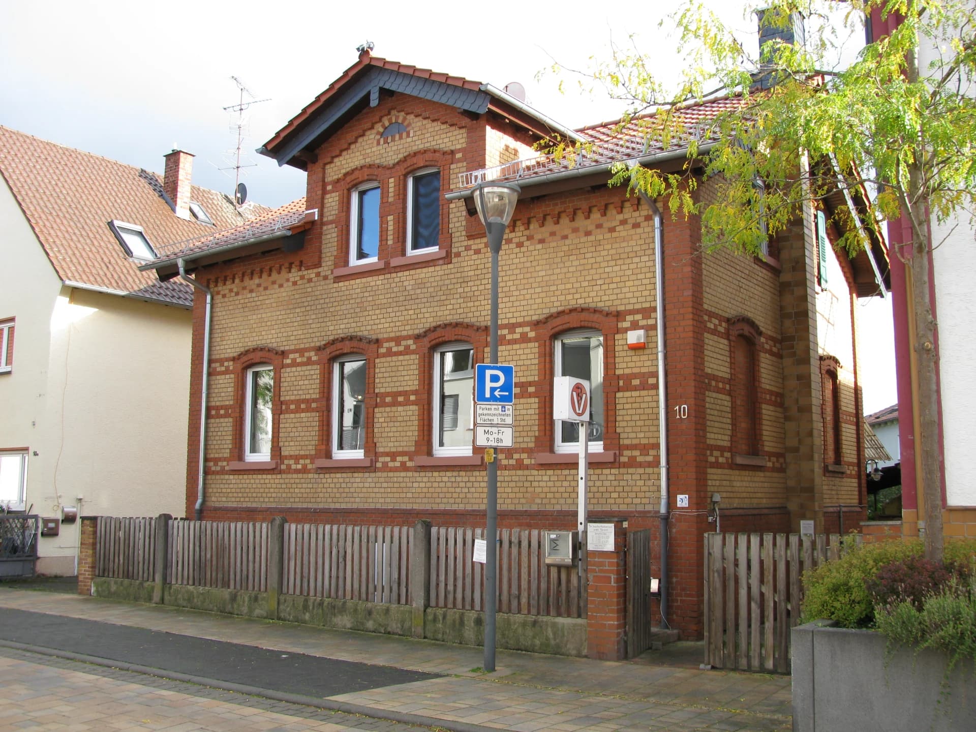 Klinkerhaus in der Gartenstraße 10 in Langenselbold
