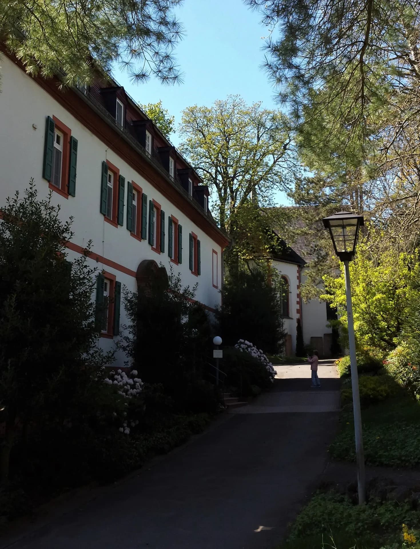 Kloster Engelthal in Altenstadt mit Gästehaus und Klosterkirche