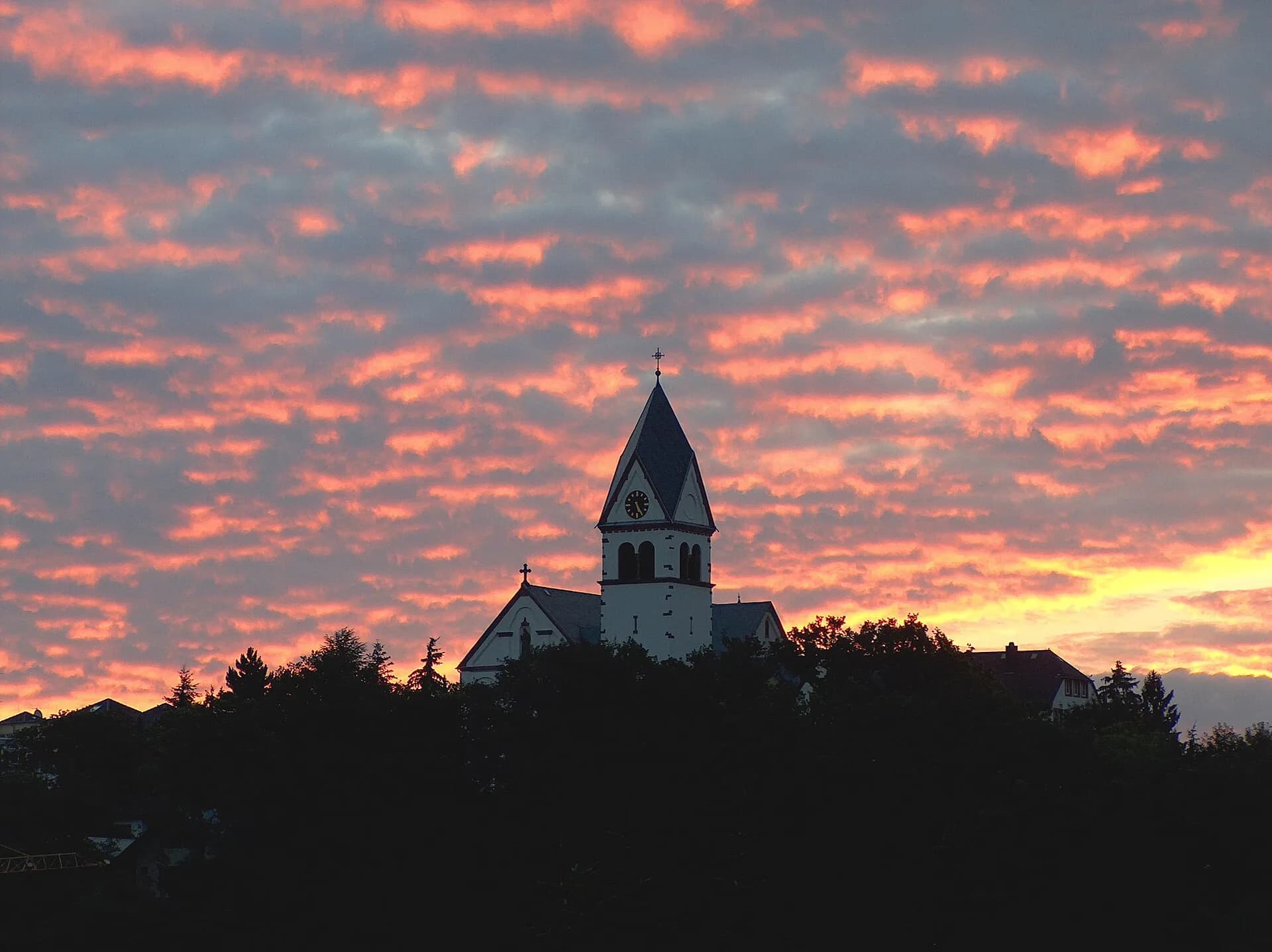 Kloster im Morgenrot in Kelkheim (Taunus)