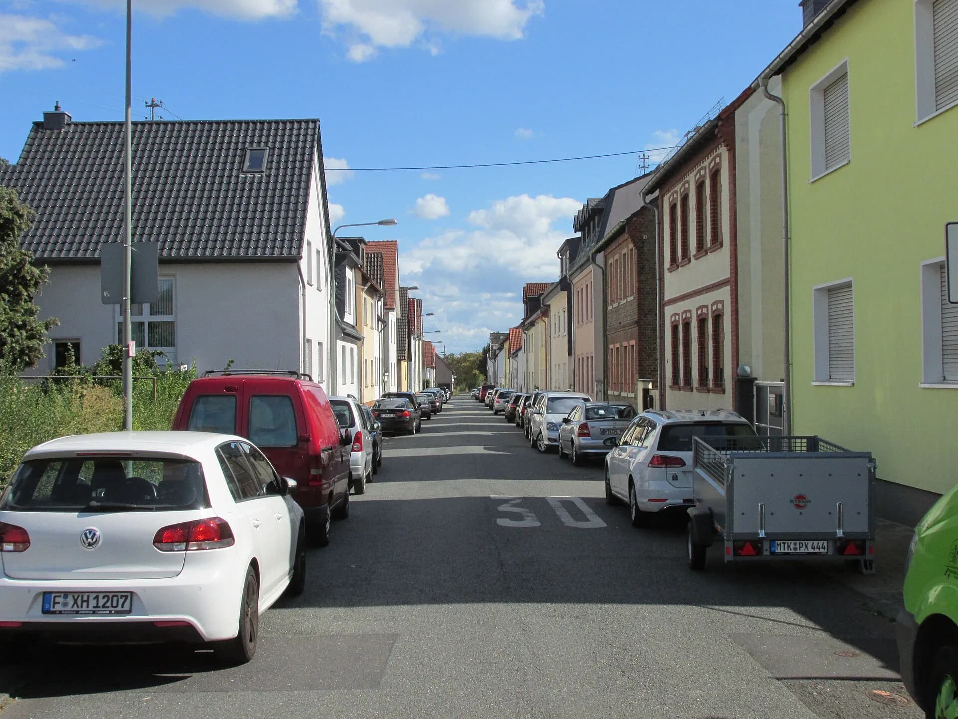 Klosterhofstraße in Frankfurt-Zeilsheim