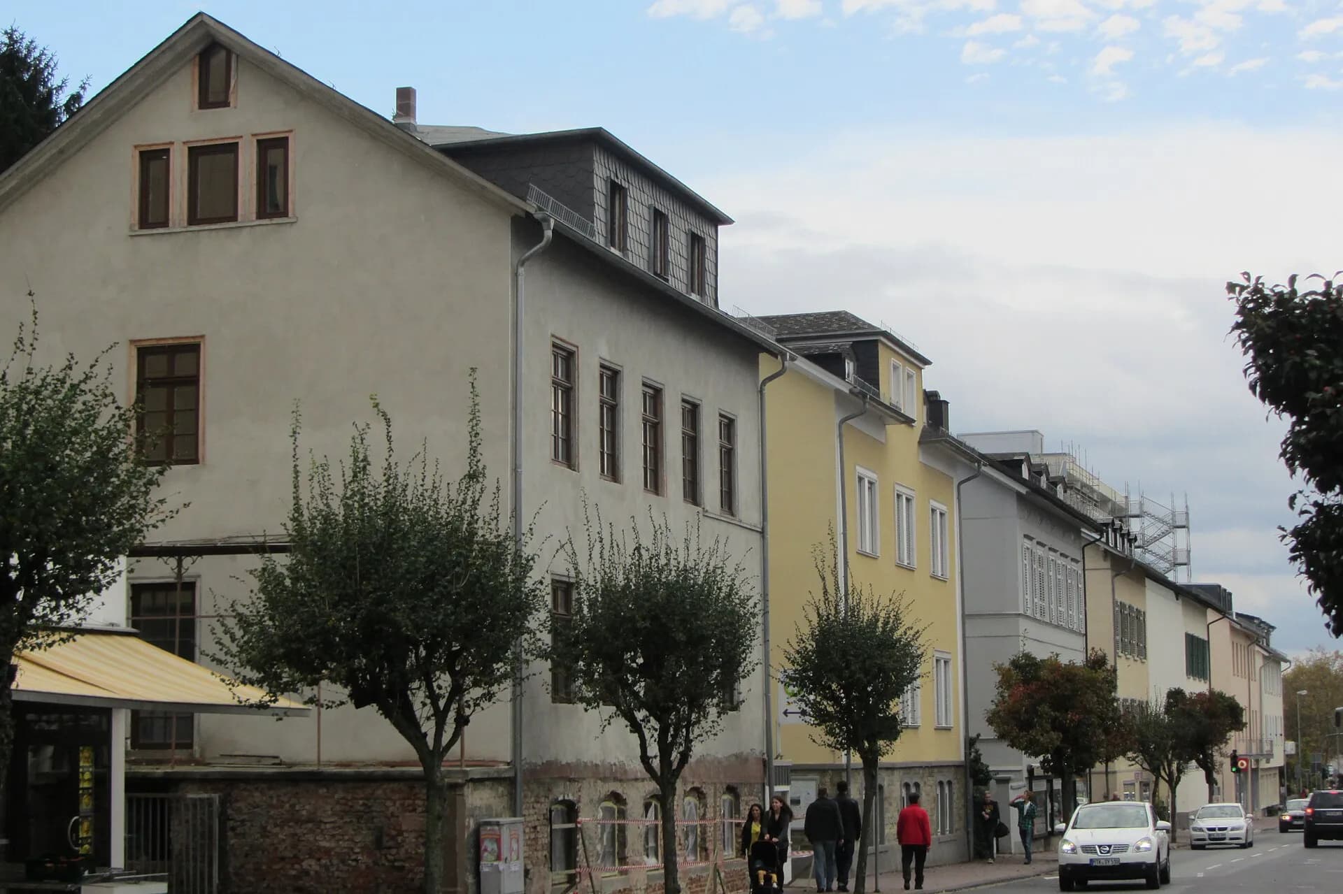 Baumreihe an der Königsteiner Straße in Bad Soden am Taunus