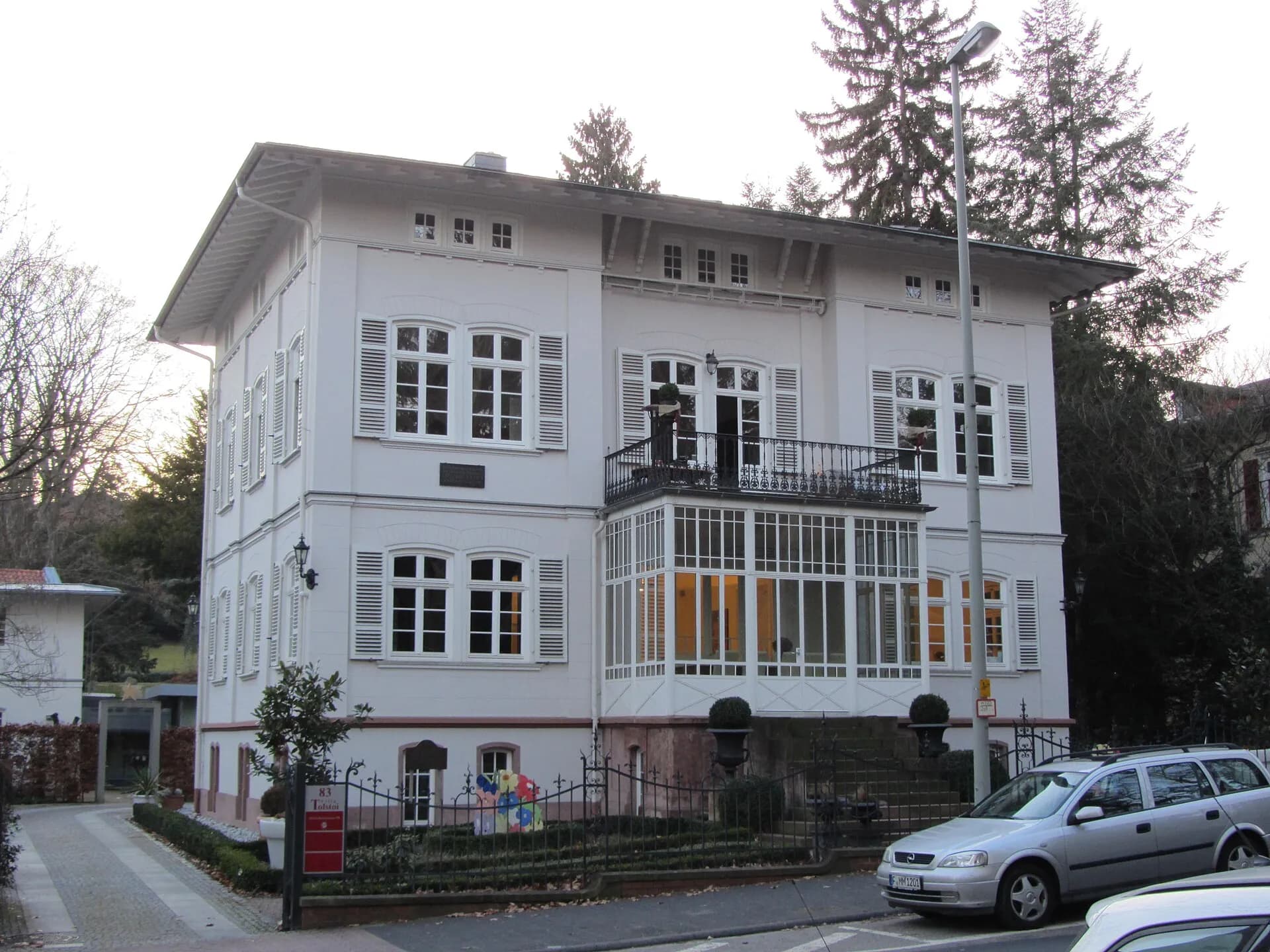 Villa mit Wintergarten an der Königsteiner Straße in Bad Soden am Taunus