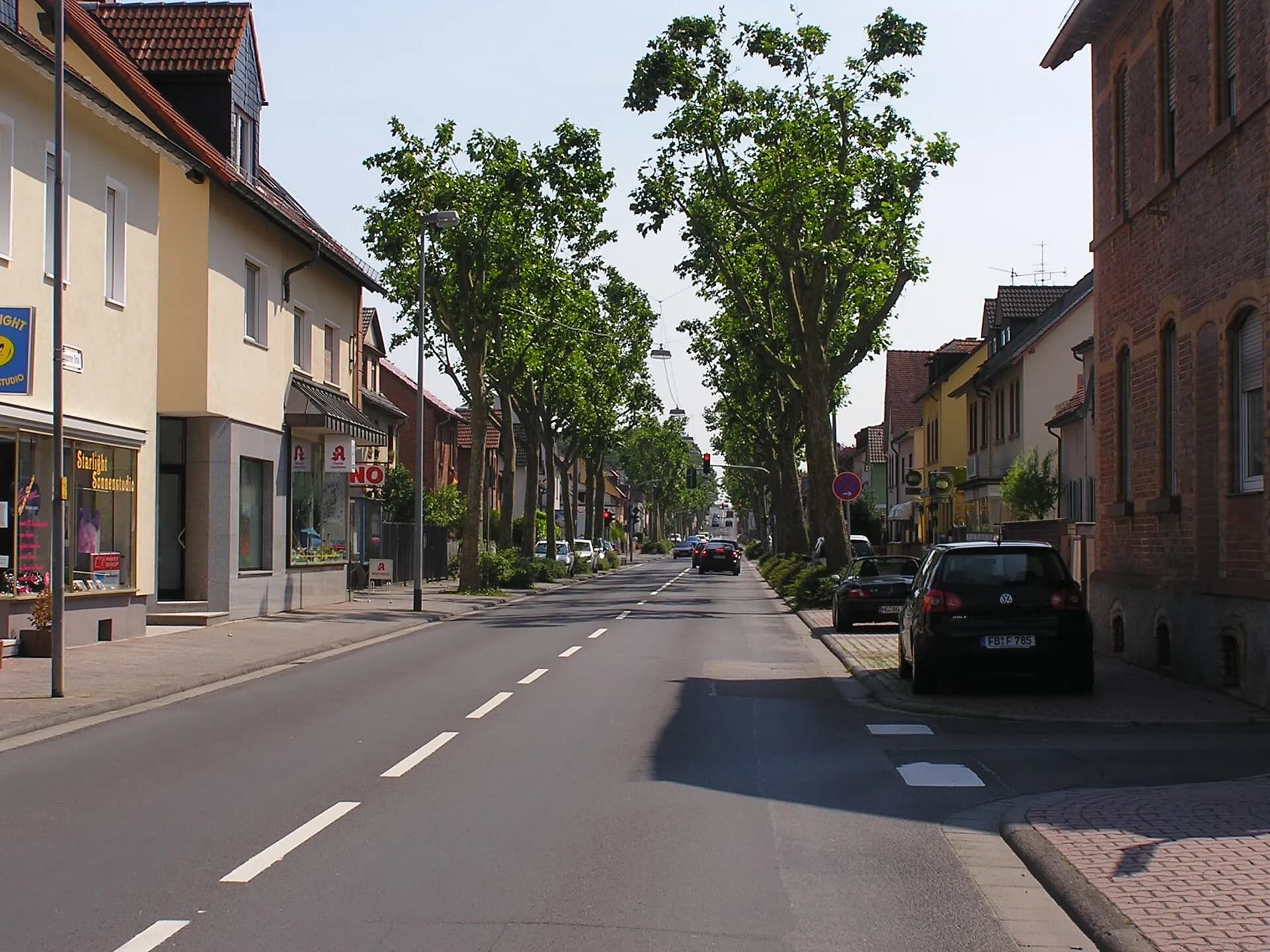 Hauptstraße in Köppern in Friedrichsdorf