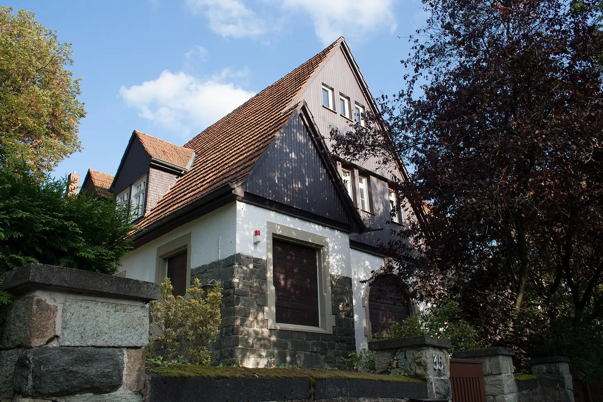 Fachwerkvilla Körnerstraße 35 in Offenbach-Westend