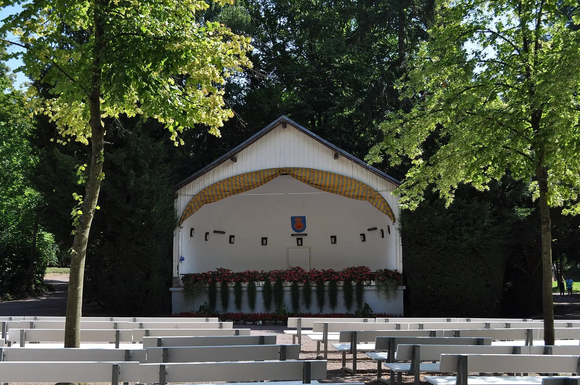 Konzertmuschel im Alten Kurpark in Bad Soden am Taunus