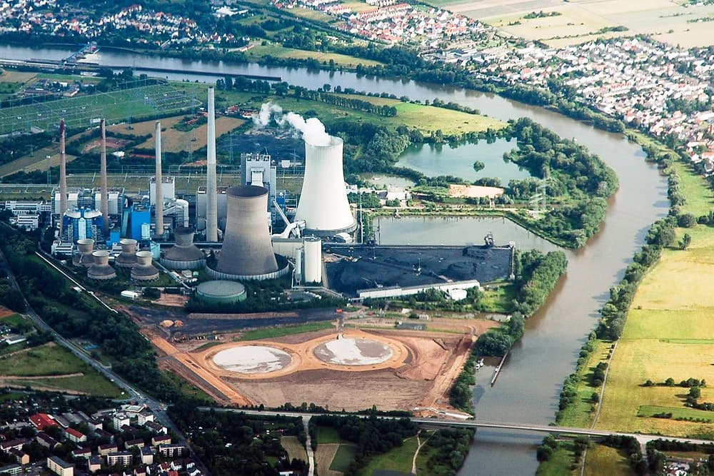 Kraftwerk Staudinger am Main in Großkrotzenburg