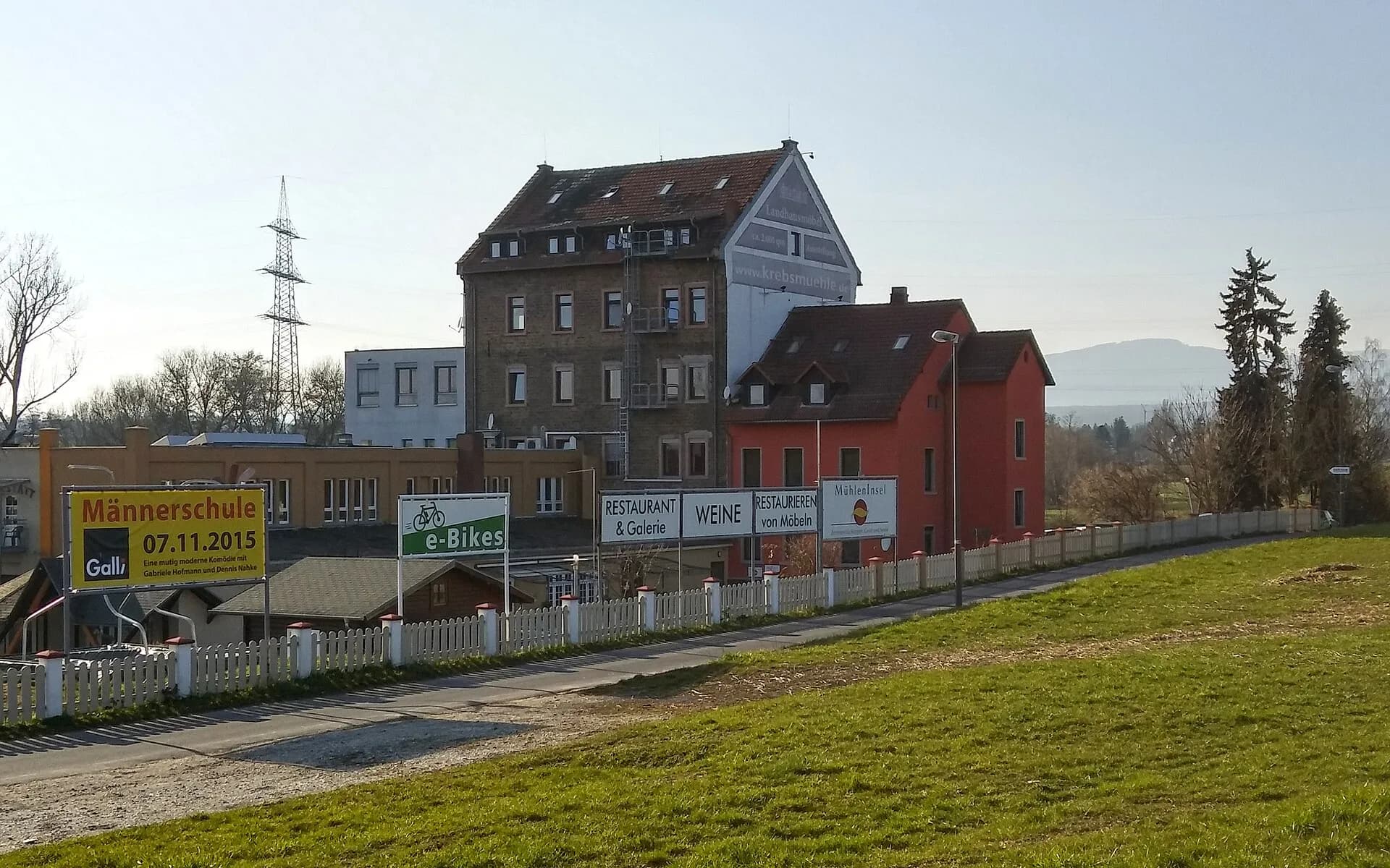 Gesamtansicht der Krebsmühle in Oberursel-Weißkirchen