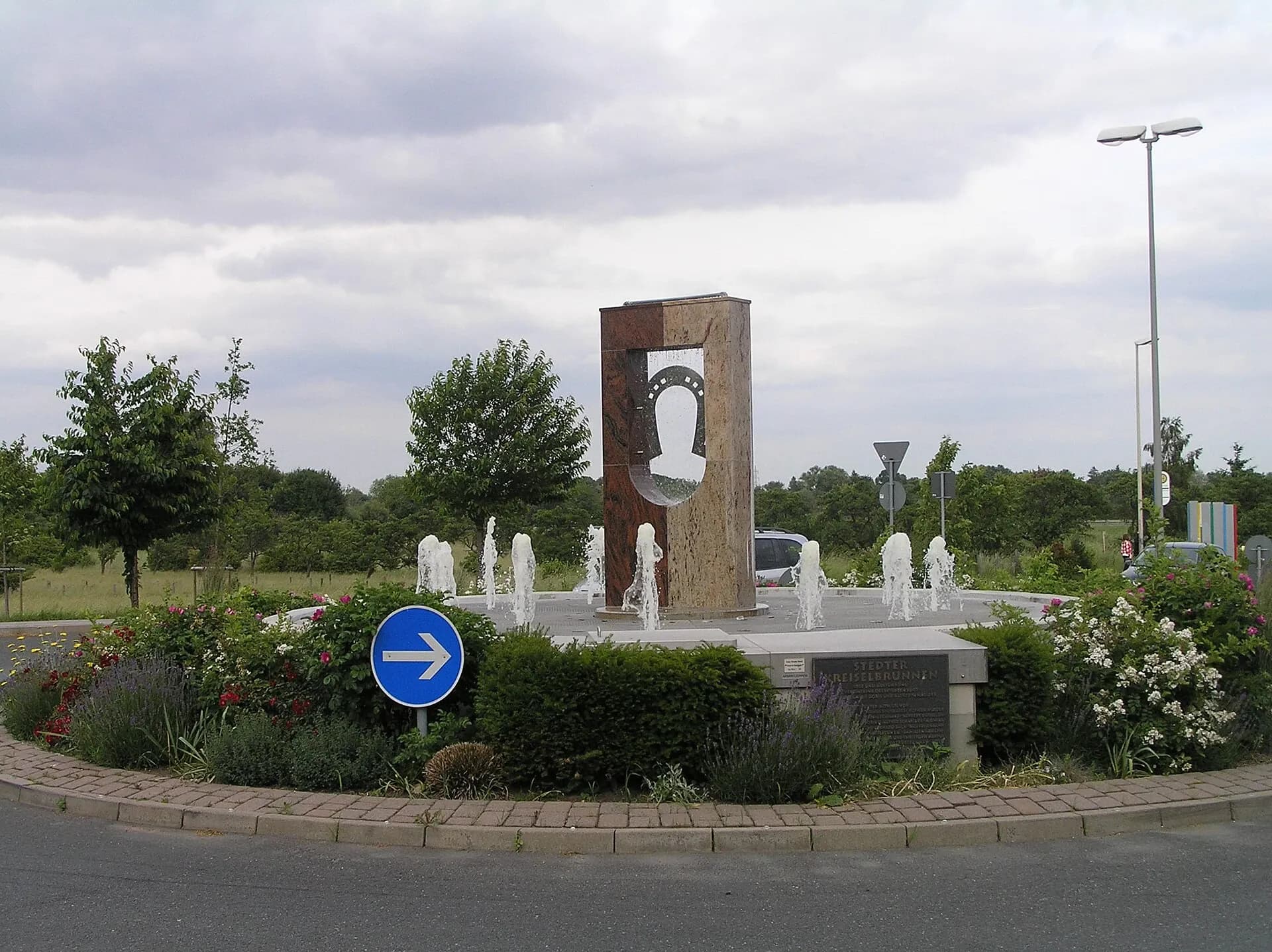 Kreiselbrunnen in Oberursel-Oberstedten