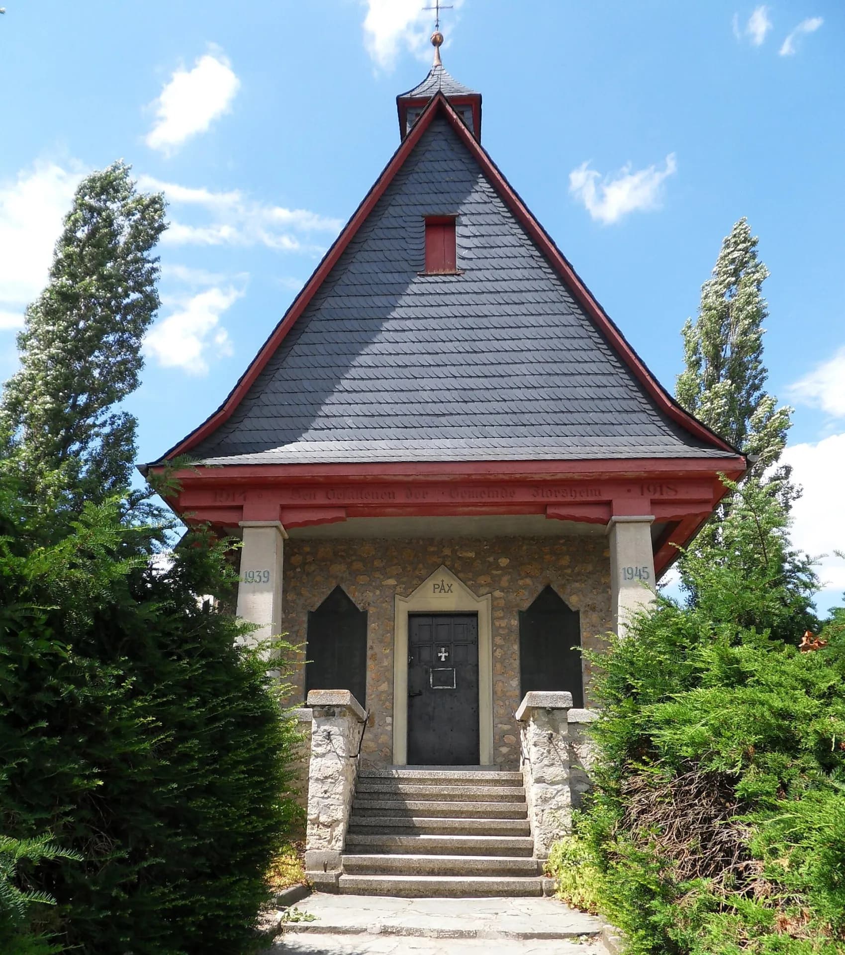 Kriegergedächtniskapelle in der Flörsheimer Schweiz bei Flörsheim am Main