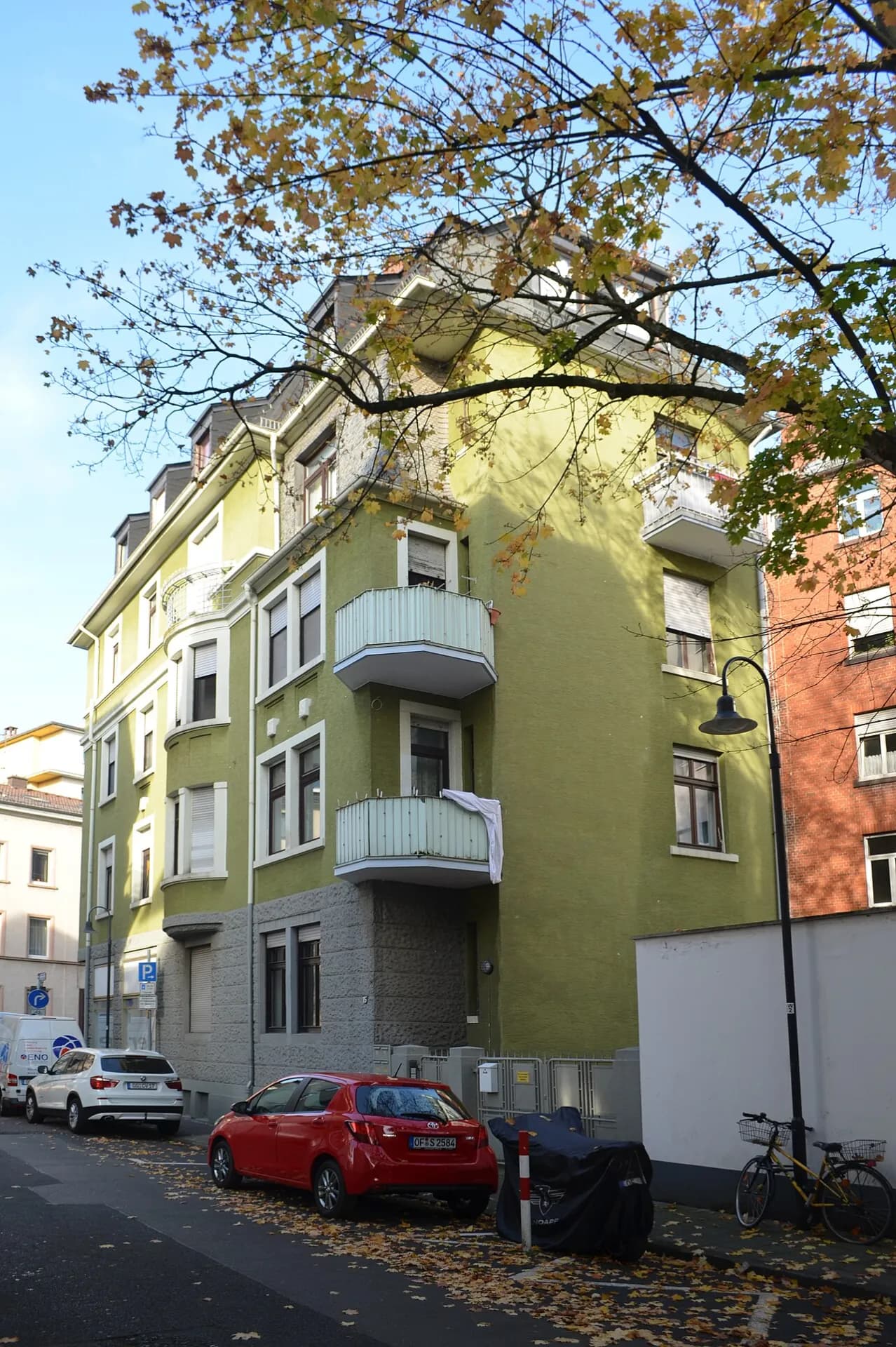 Eckhaus Krimmerstraße 15 in Offenbach