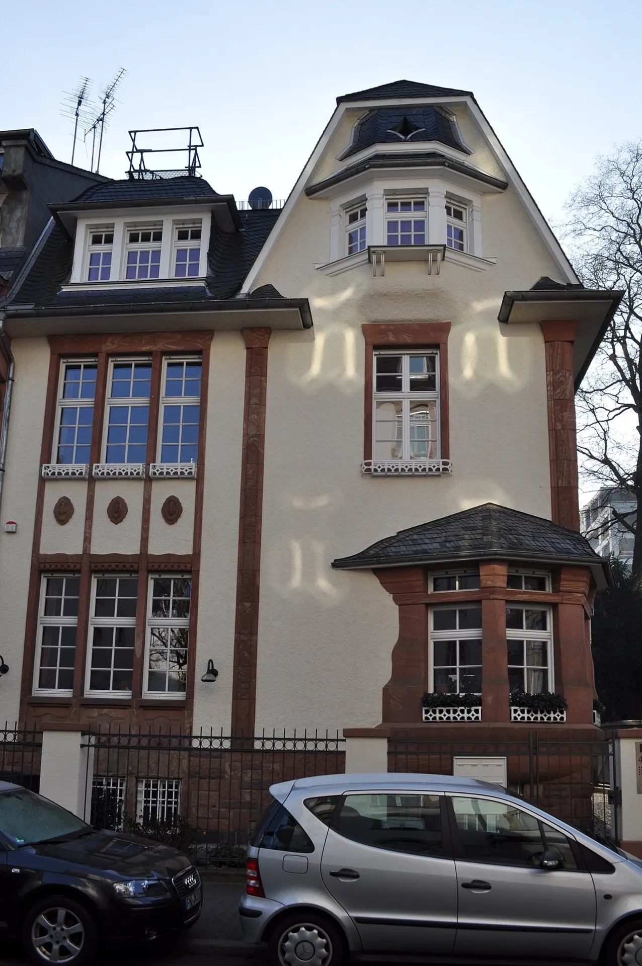 Villa in der Kronberger Straße im Frankfurter Westend