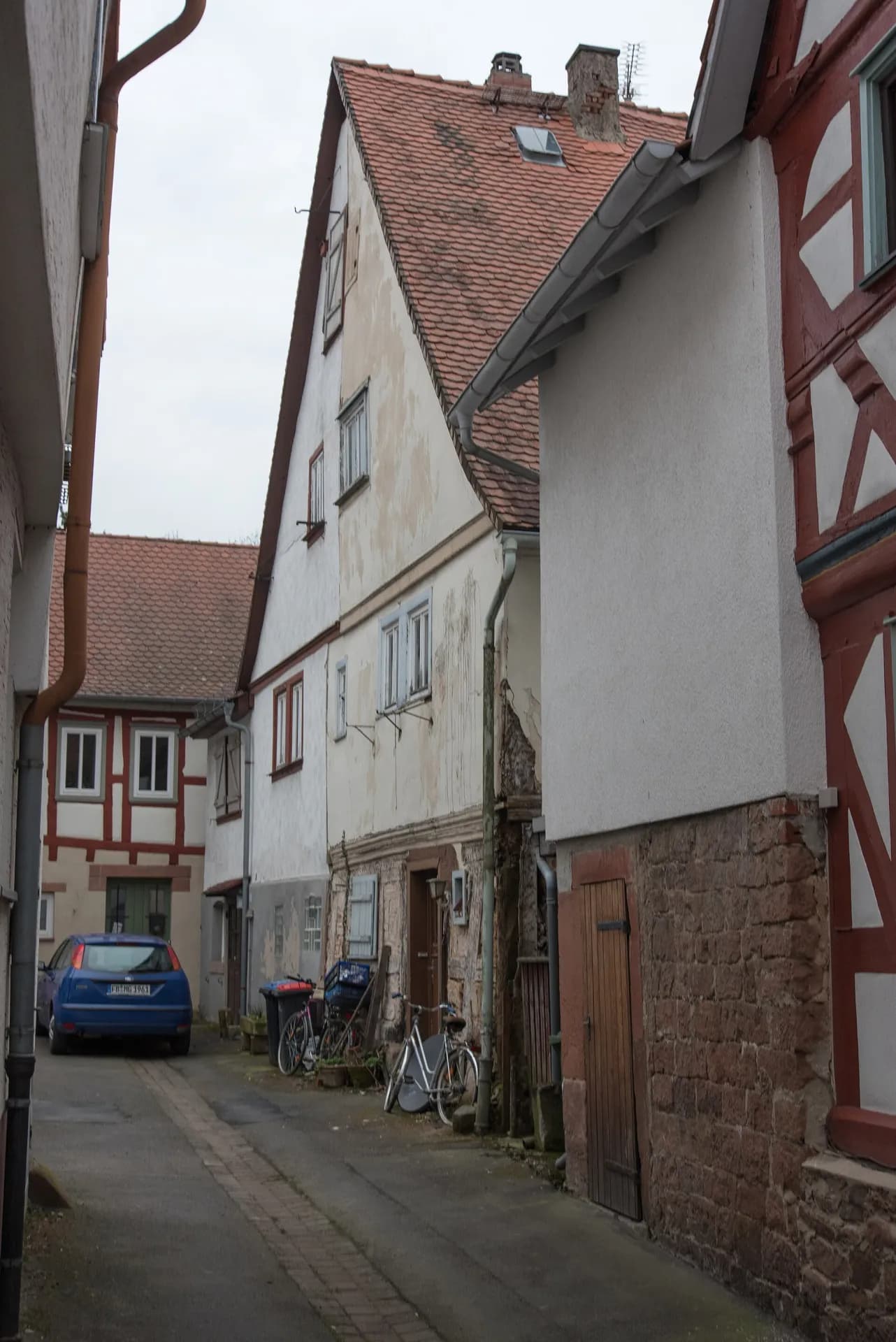 Fachwerkhäuser Kronengasse 9 und 11 in Büdingen