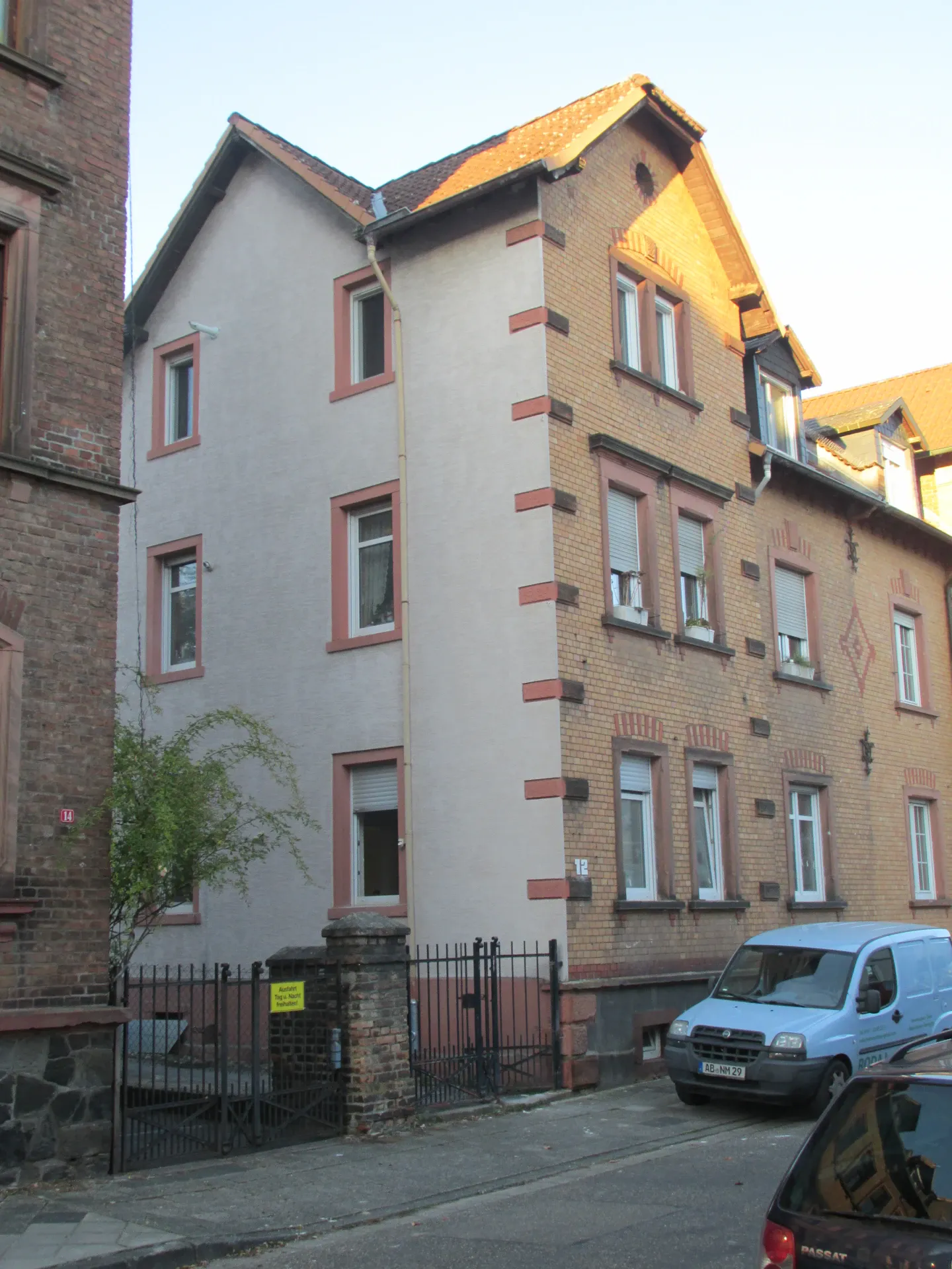 Wohnhaus in der Kronprinzenstraße in Hanau-Kesselstadt