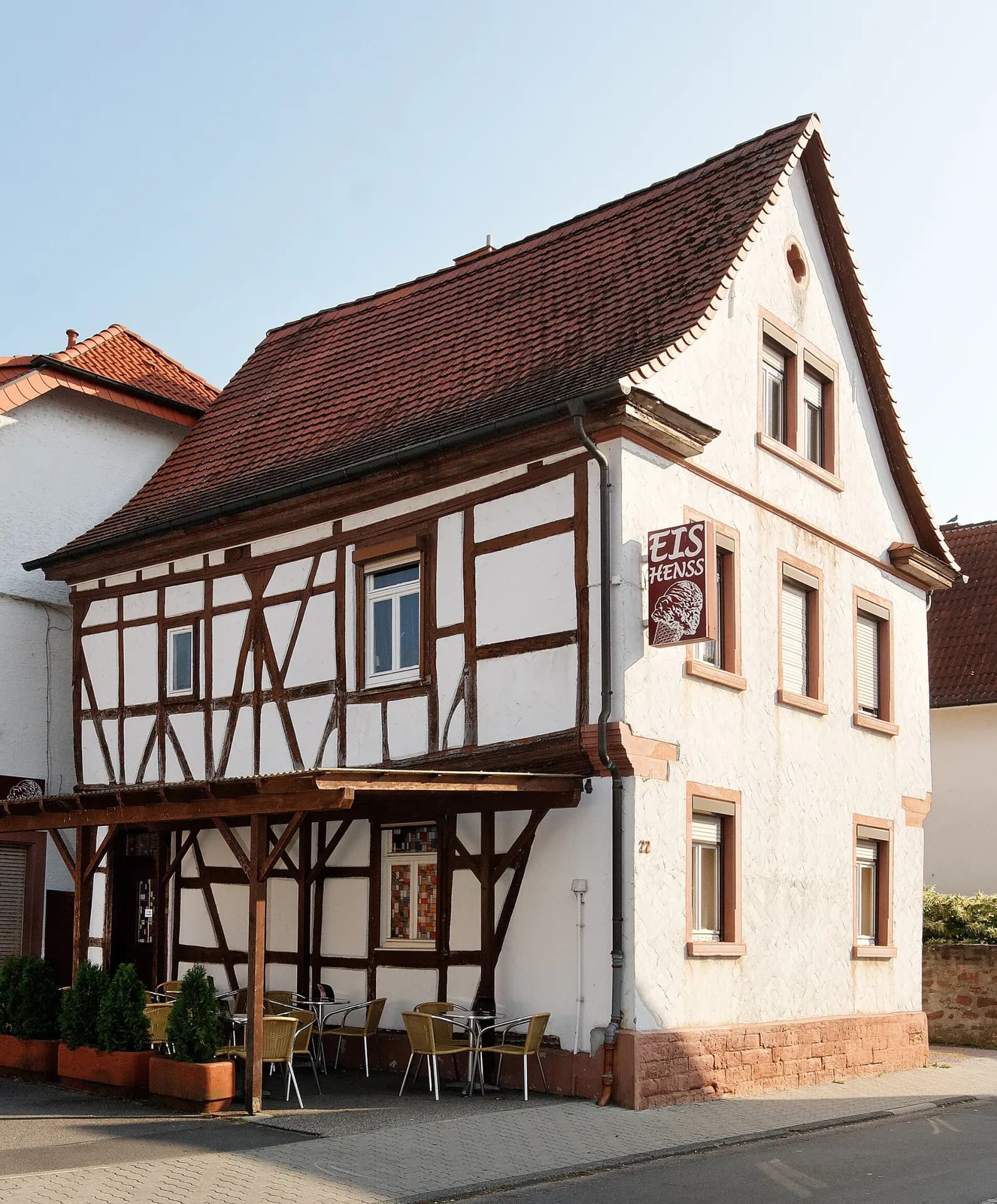 Fachwerkhaus in der Krotzenburger Straße 22 in Hainburg-Klein-Krotzenburg