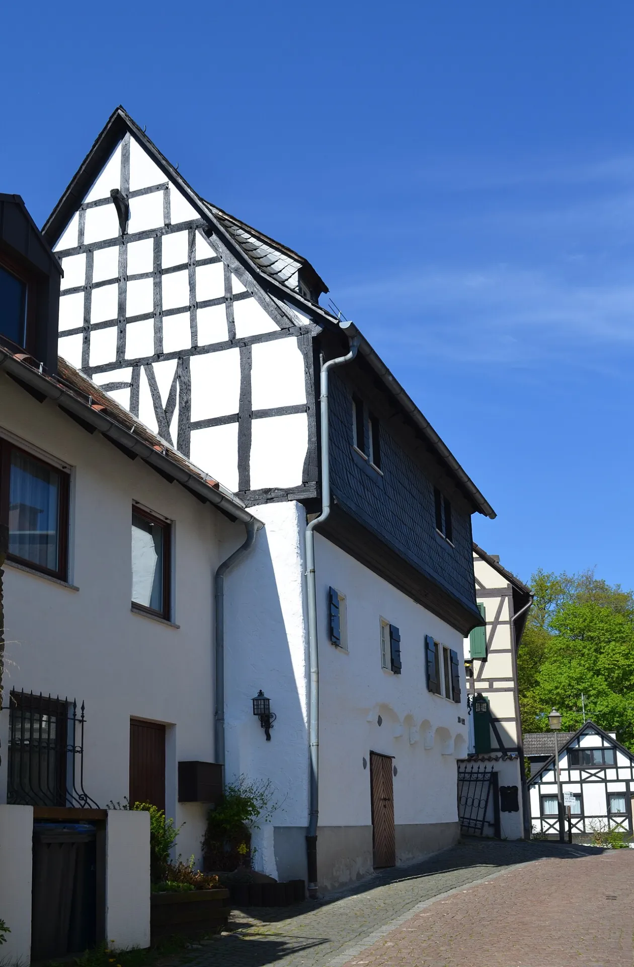 Schieferhaus an der Kugelherrnstraße 21 in Königstein im Taunus