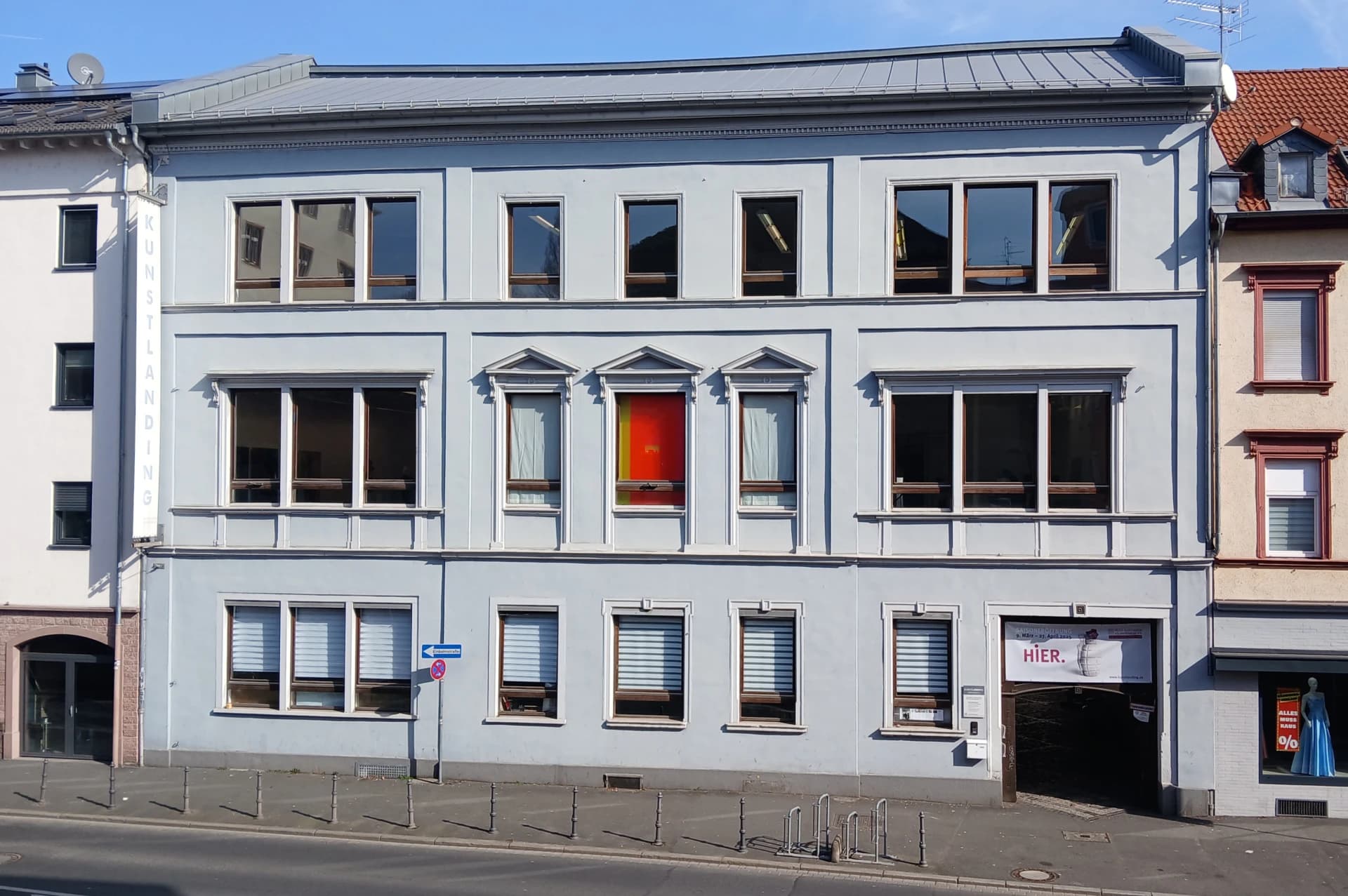 Kunstlanding in Aschaffenburg