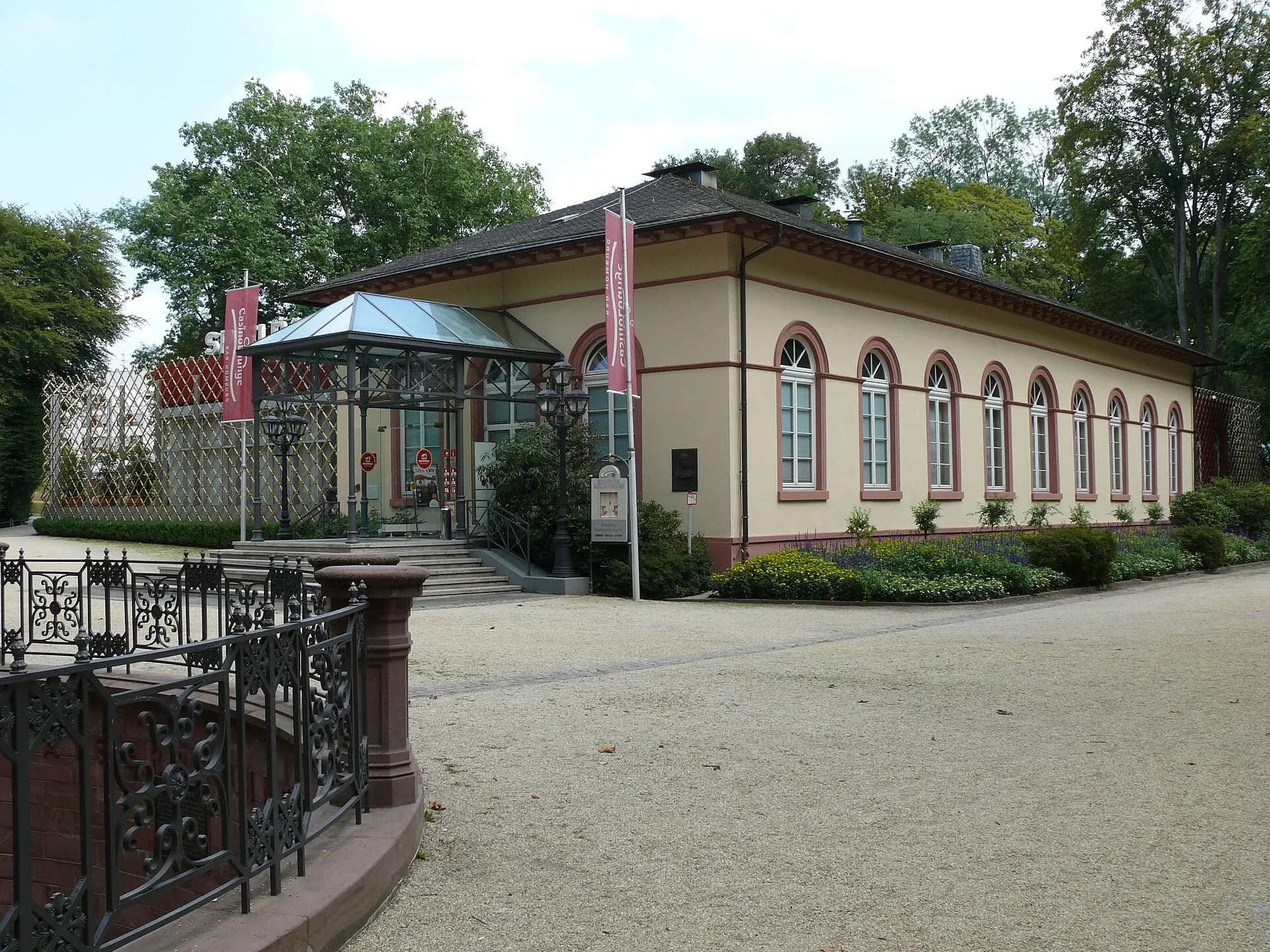 Pergolabau im Kurpark in Bad Homburg