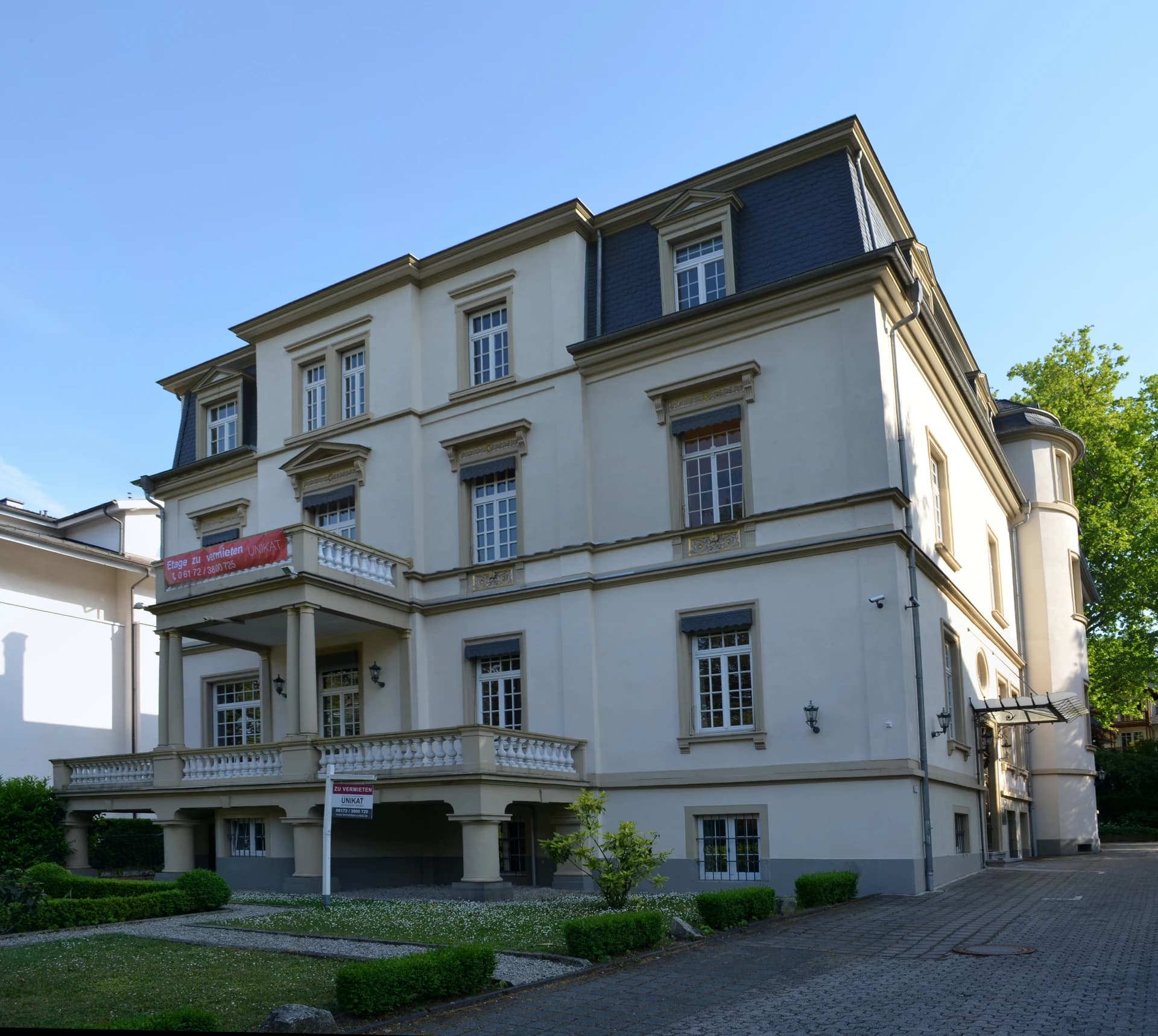 Kurvilla an der Kaiser-Friedrich-Promenade in Bad Homburg