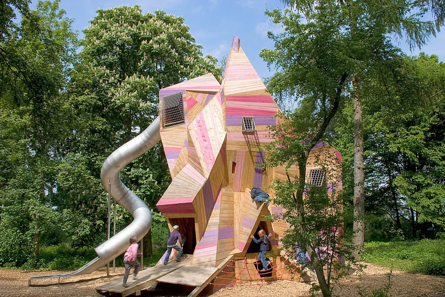 Kristallturm der Landesgartenschau in Bad Nauheim