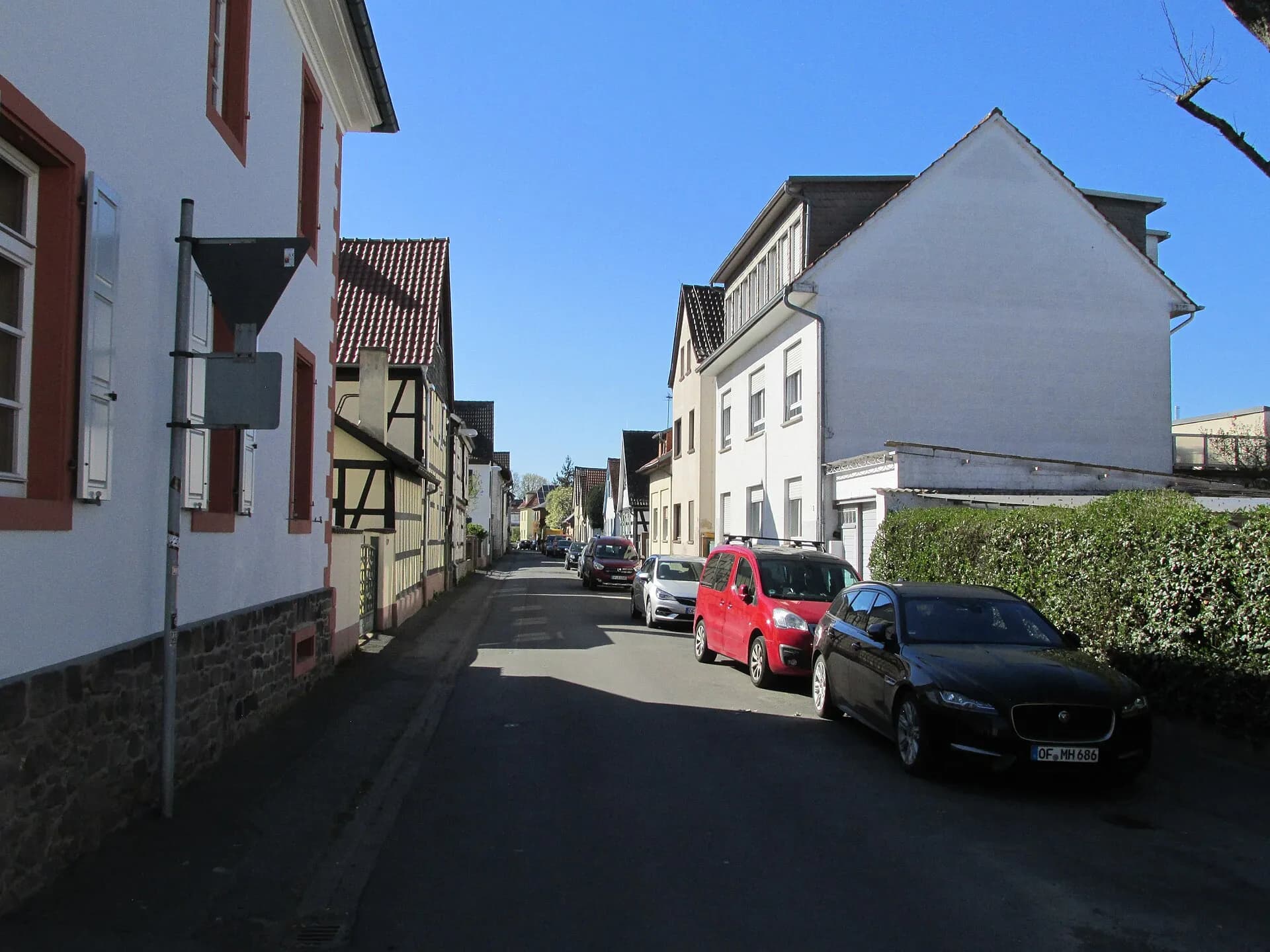 Landgraf-Friedrich-Straße in Offenbach-Rumpenheim