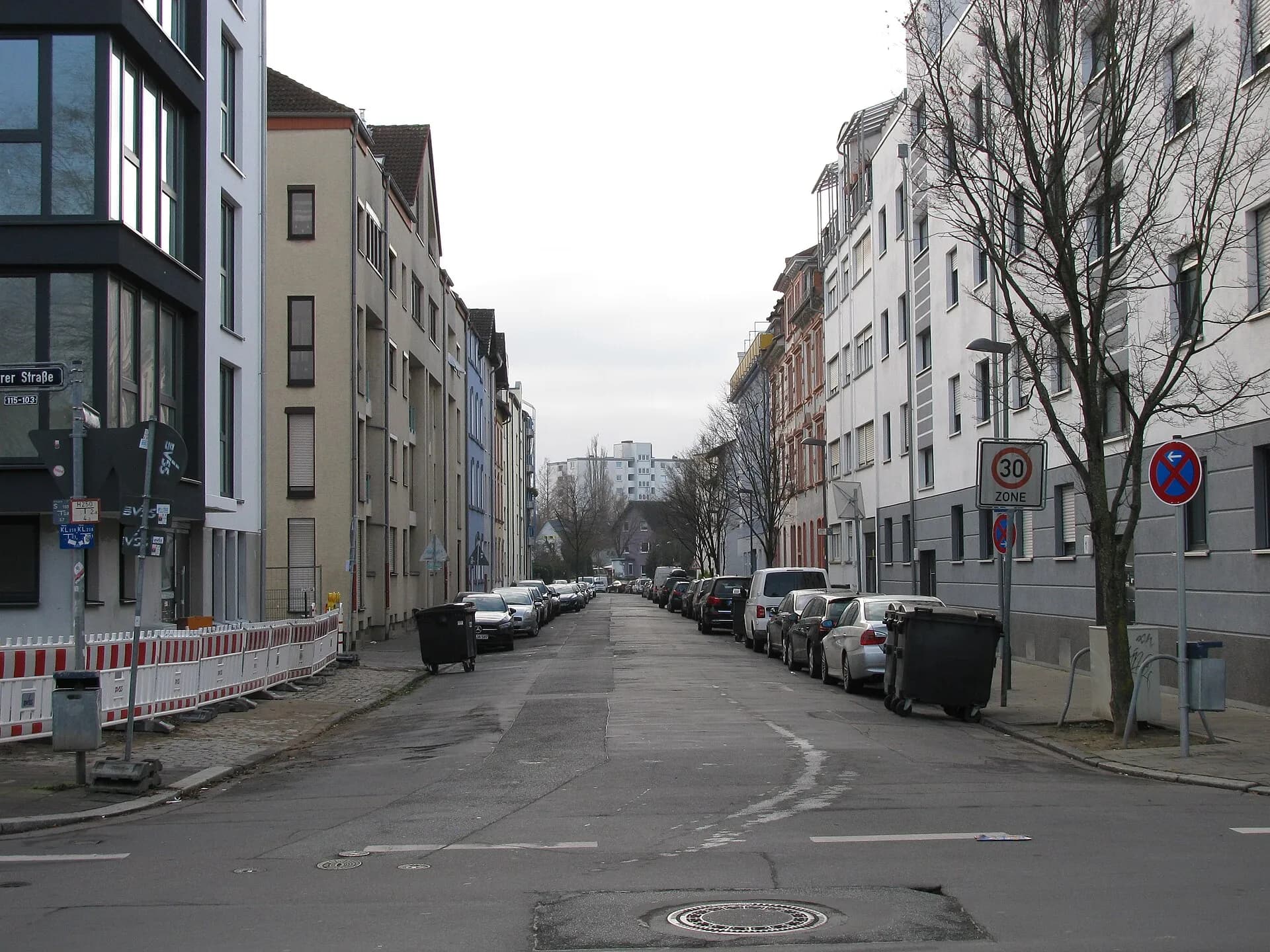 Landgrafenstraße in Offenbach-Lindenfeld