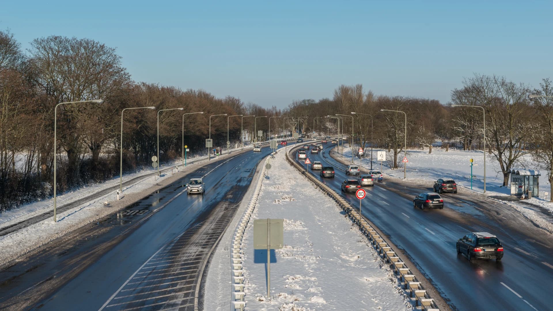 B521 zwischen Frankfurt und Bad Vilbel