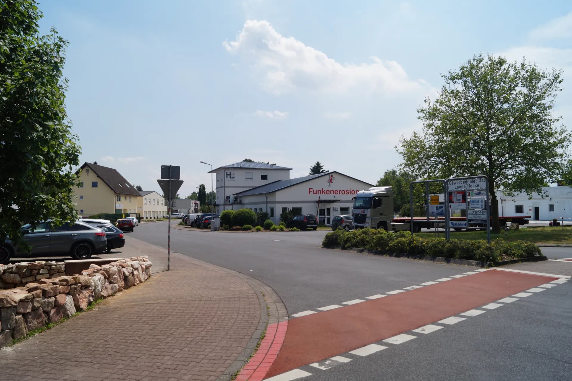 Lange Hecke in Kahl am Main