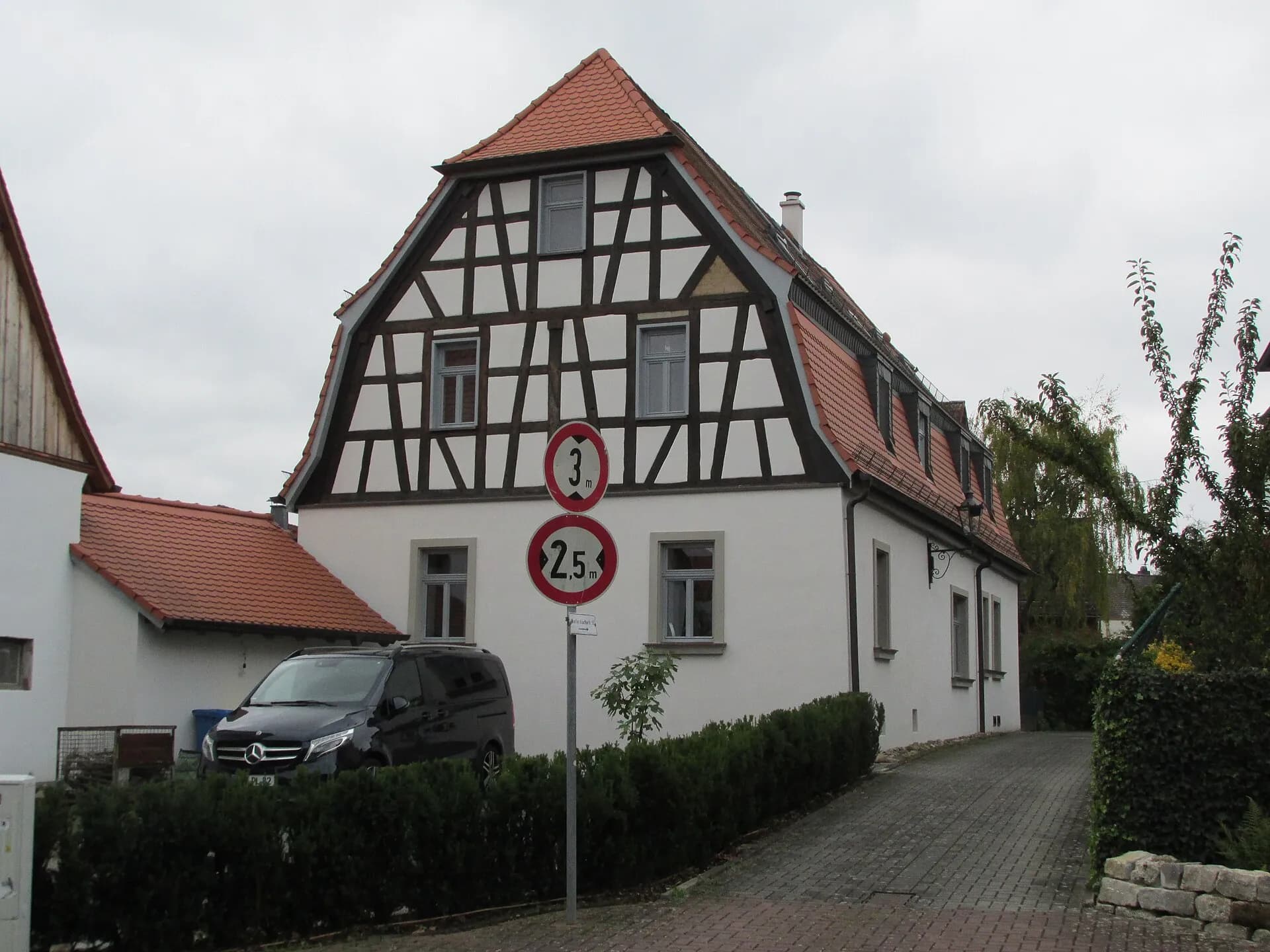 Fachwerkhaus in der Langen Straße 86 in Oberursel-Bommersheim