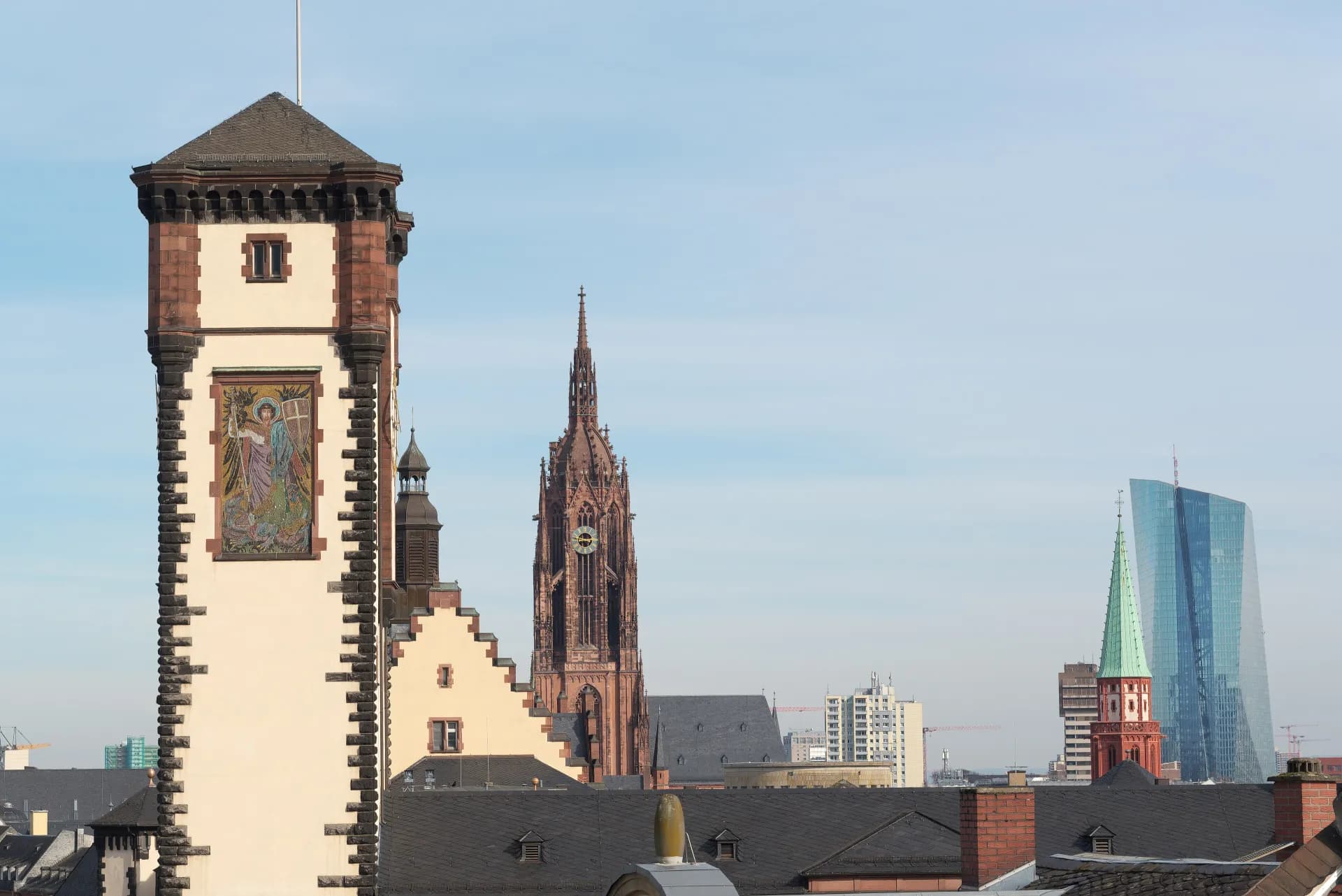 Langer Franz von Westen in der Frankfurter Altstadt
