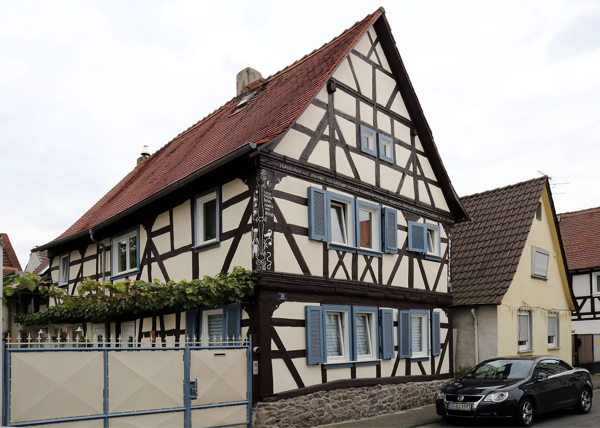 Fachwerkhaus Langgasse 21 in Messel