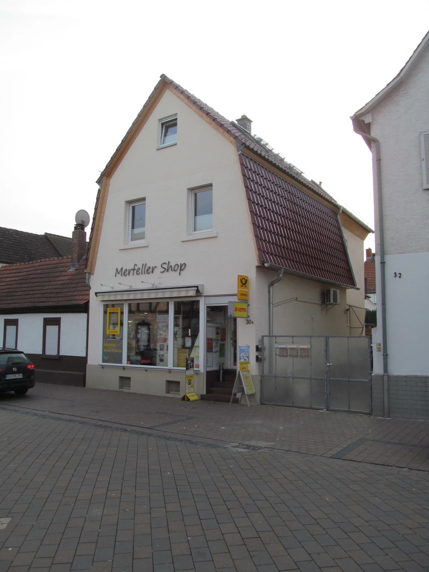 Ladengeschäft in der Langgasse in Mörfelden-Walldorf