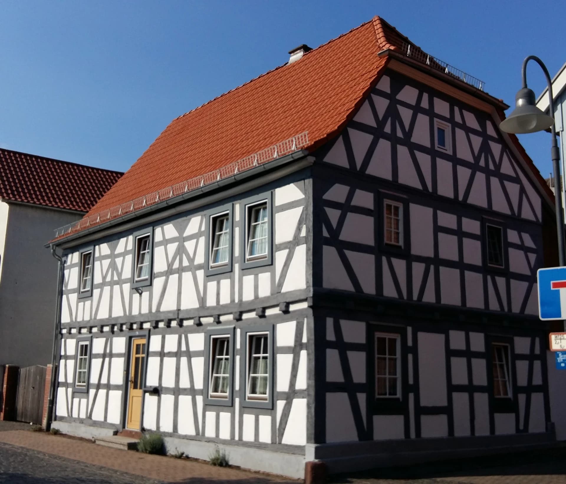 Fachwerkhaus in der Hauptstraße in Babenhausen-Langstadt