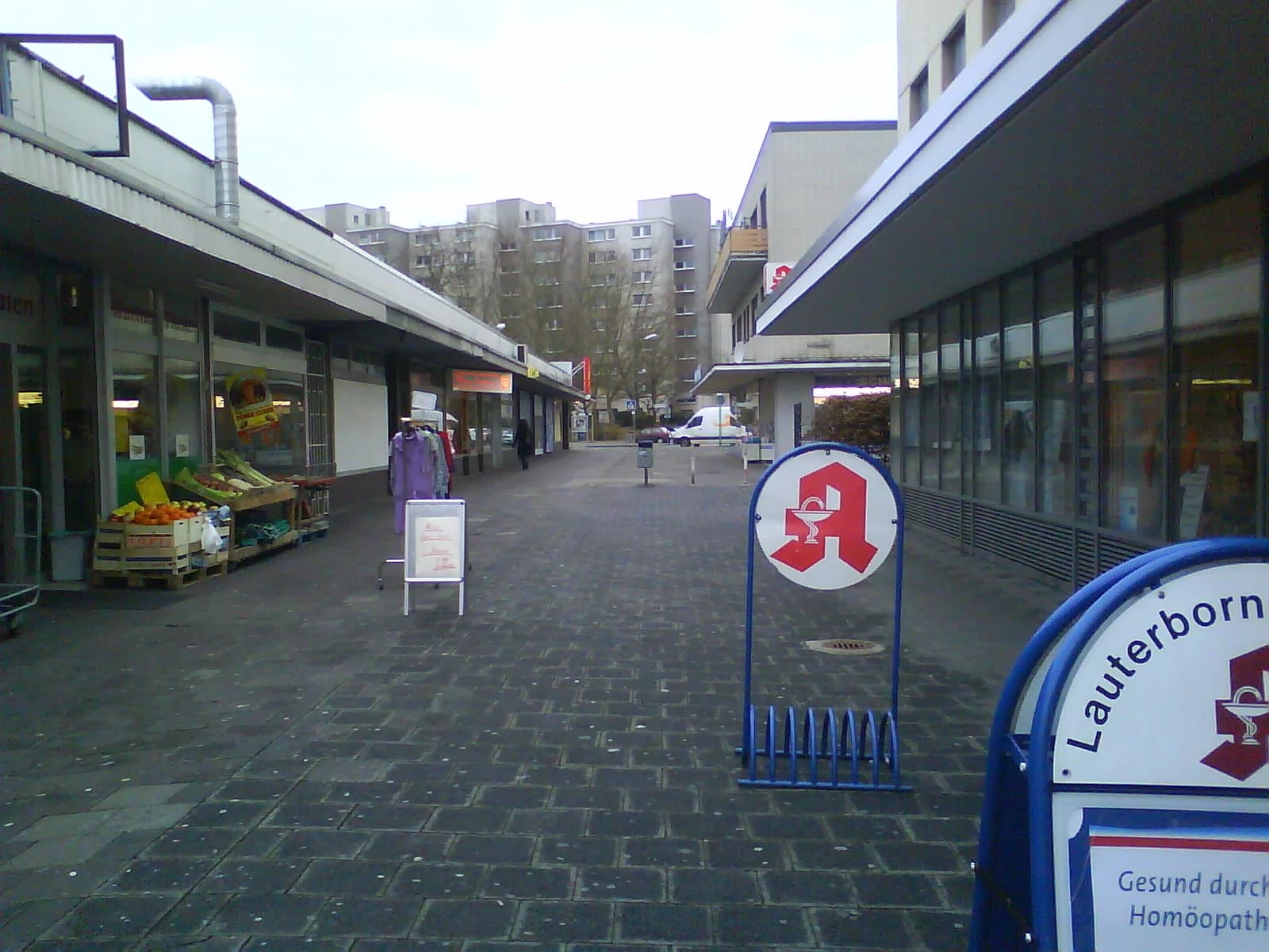 Einkaufspassage in Offenbach-Lauterborn