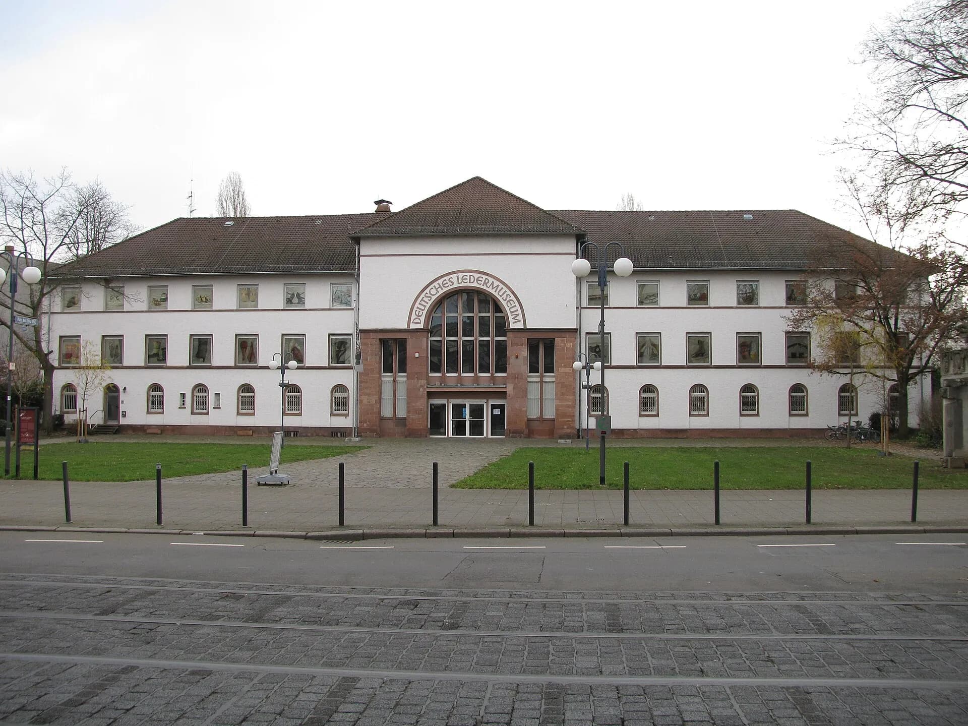 Deutsches Ledermuseum an der Frankfurter Straße in Offenbach