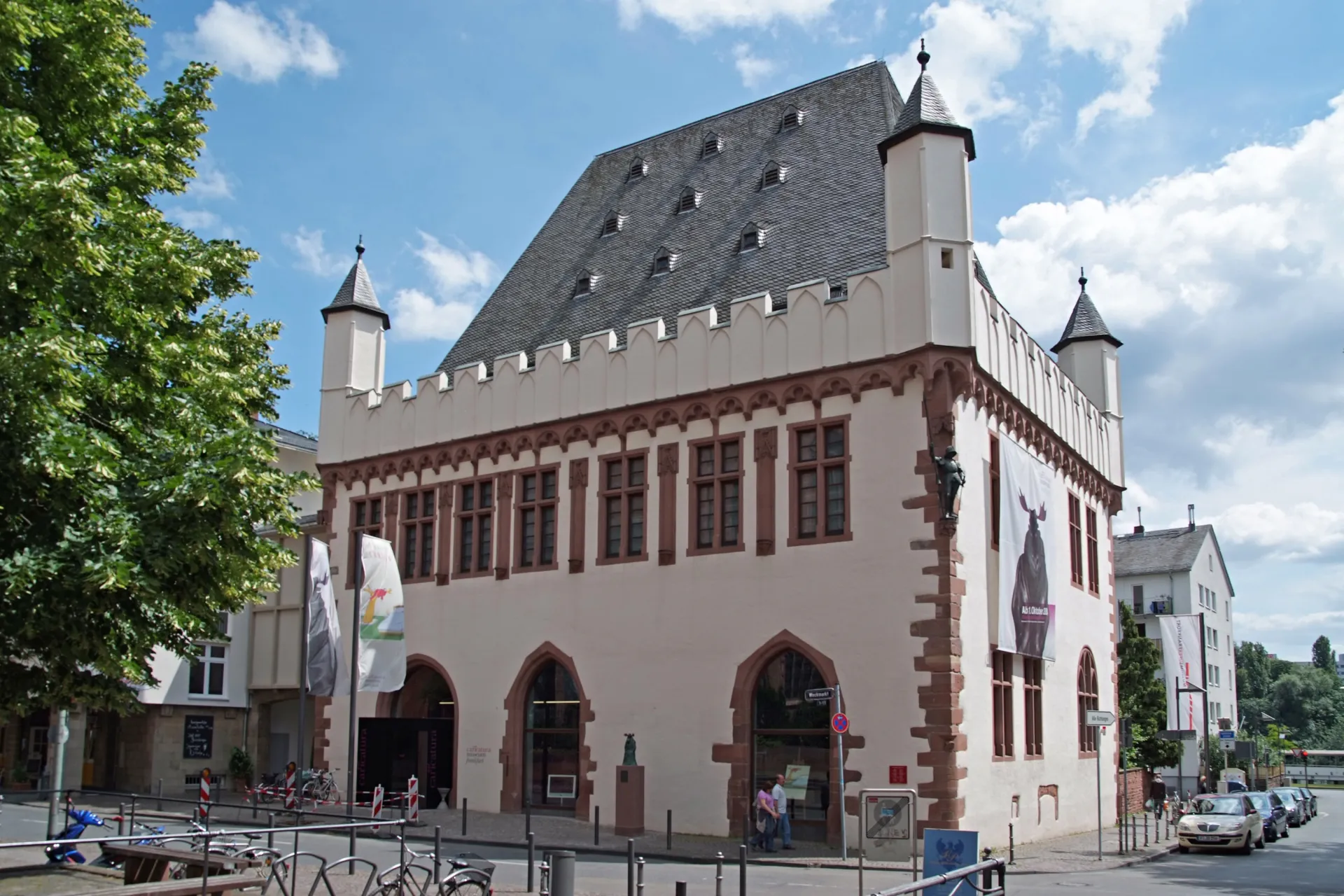 Leinwandhaus in der Frankfurter Altstadt