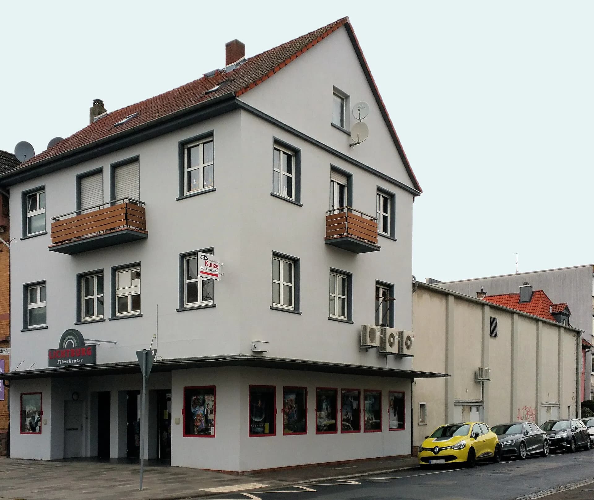 Ehemaliges Lichtburg-Gebäude in Langen