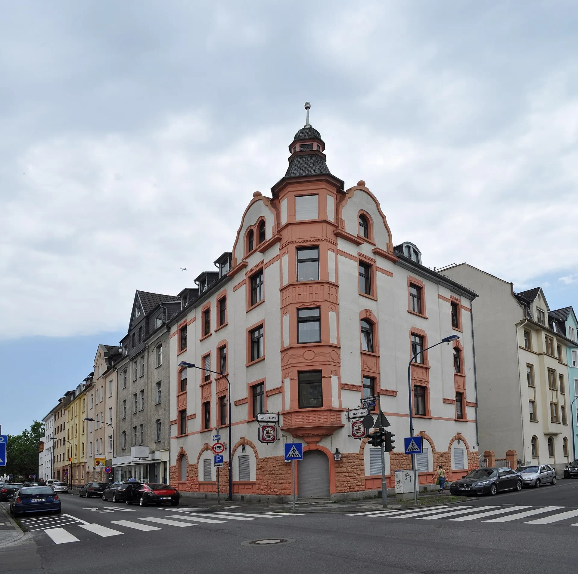 Eckhaus Lilistraße 17 im Nordend von Offenbach