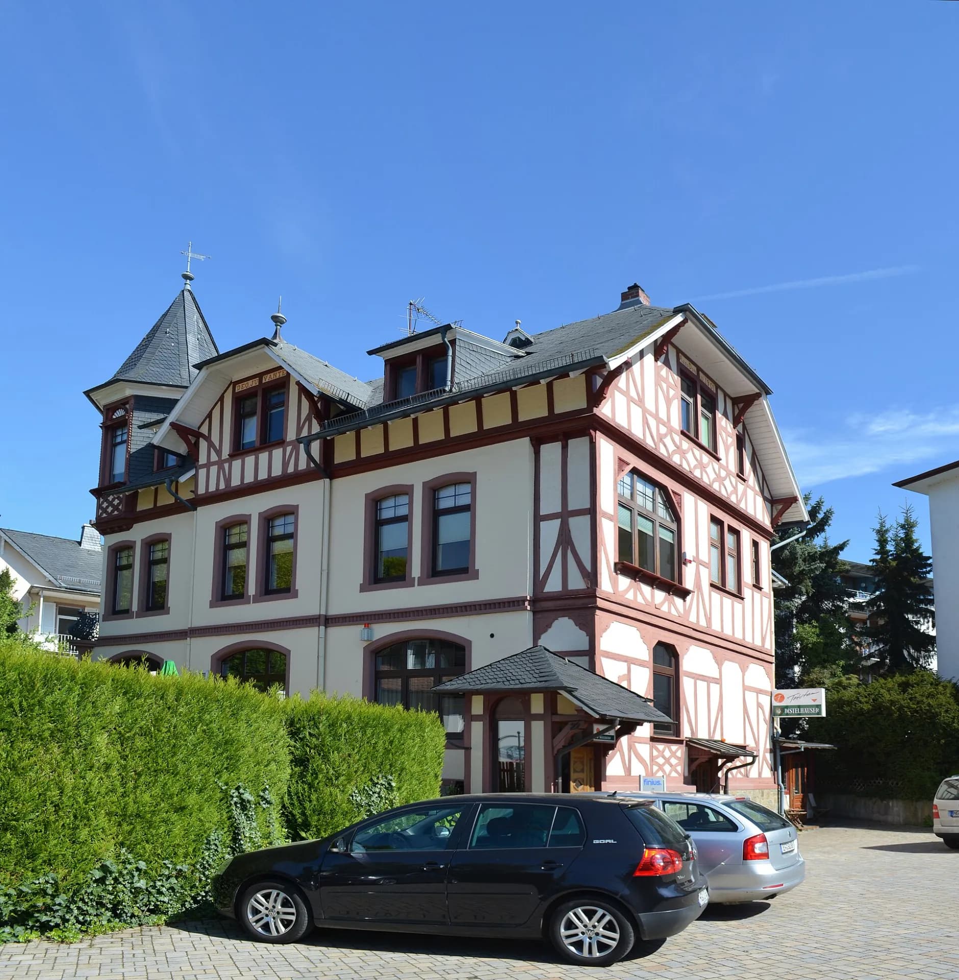 Fachwerkvilla an der Limburger Straße 22 in Königstein im Taunus