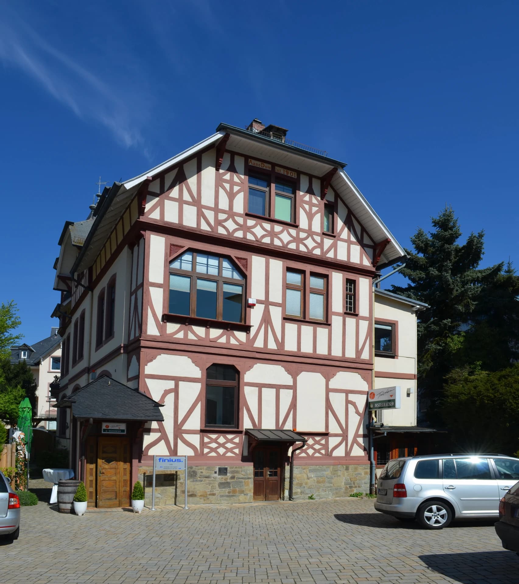 Fachwerkvilla an der Limburger Straße in Königstein im Taunus