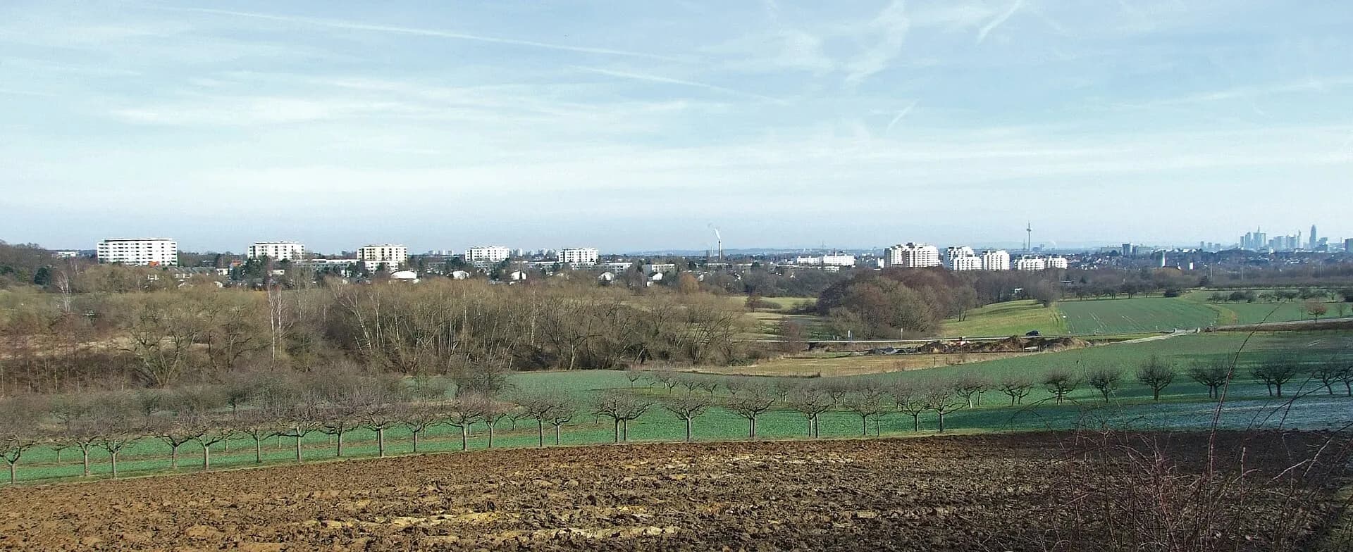 Panorama der Limesstadt in Schwalbach am Taunus
