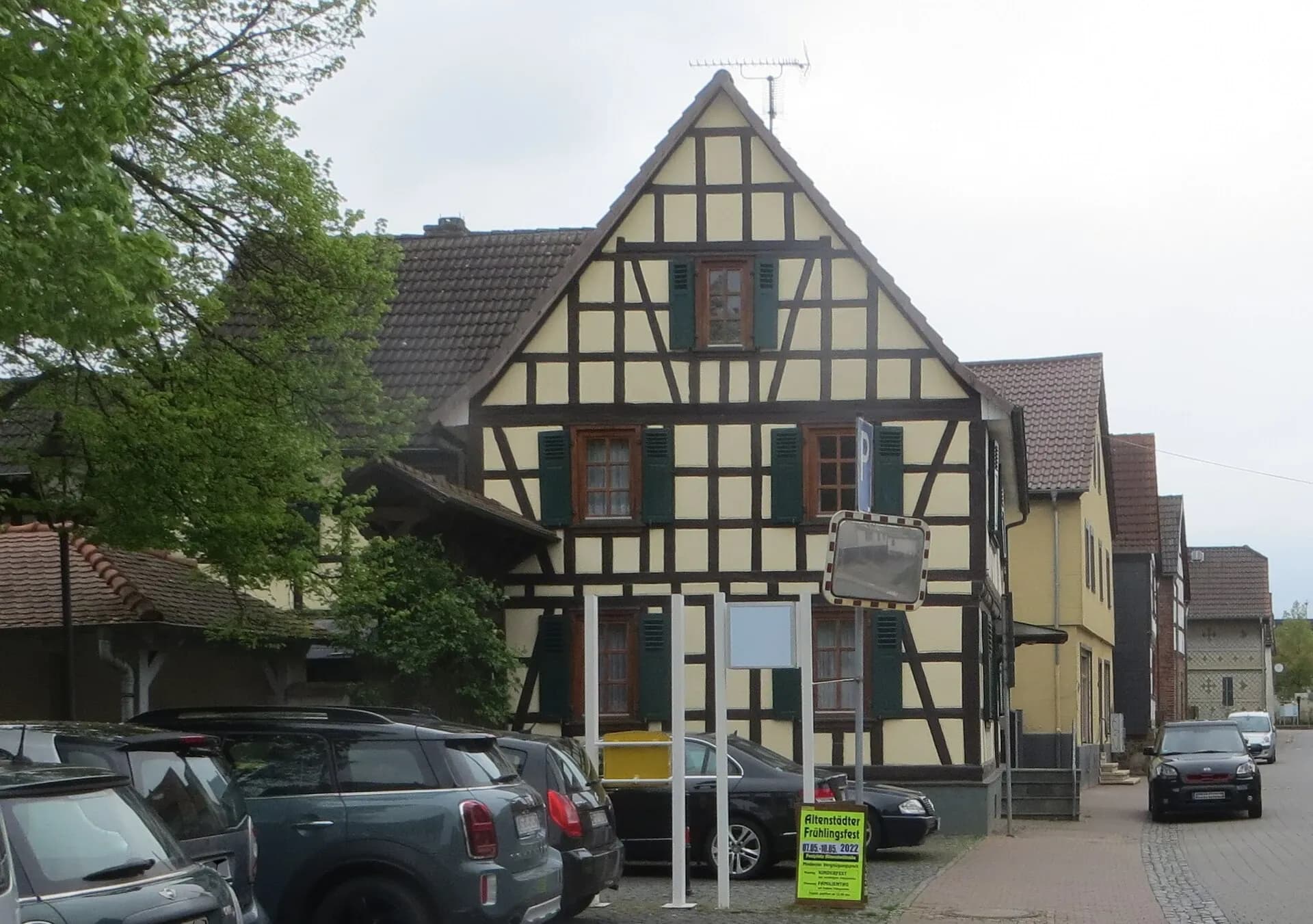 Fachwerkhaus an der Altenstädter Straße in Altenstadt-Lindheim