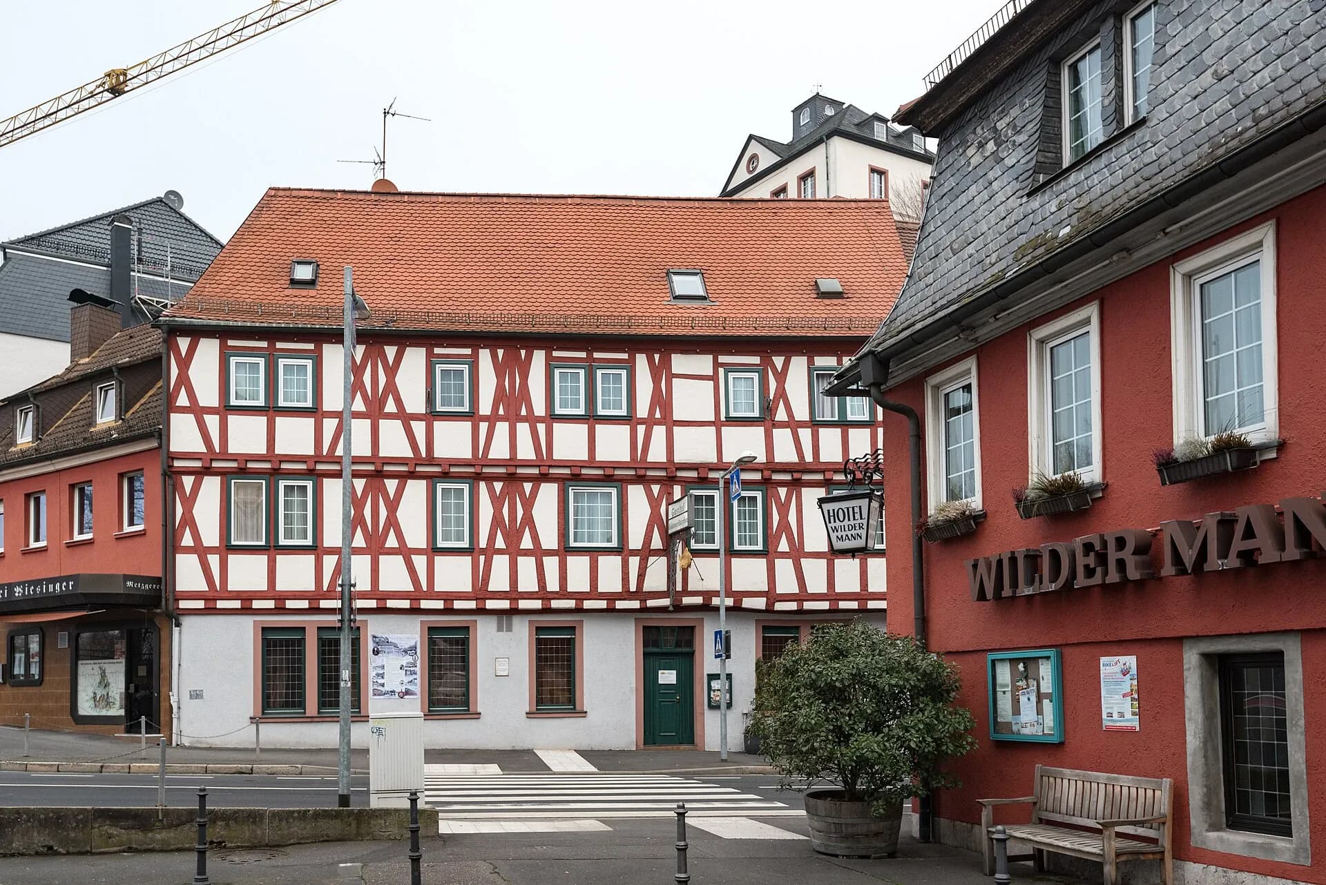 Fachwerkhaus in der Löherstraße in Aschaffenburg