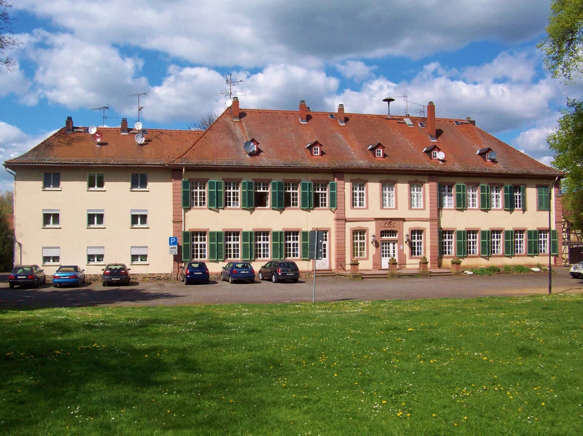 Löwsches Schloss in Florstadt-Staden von Süden