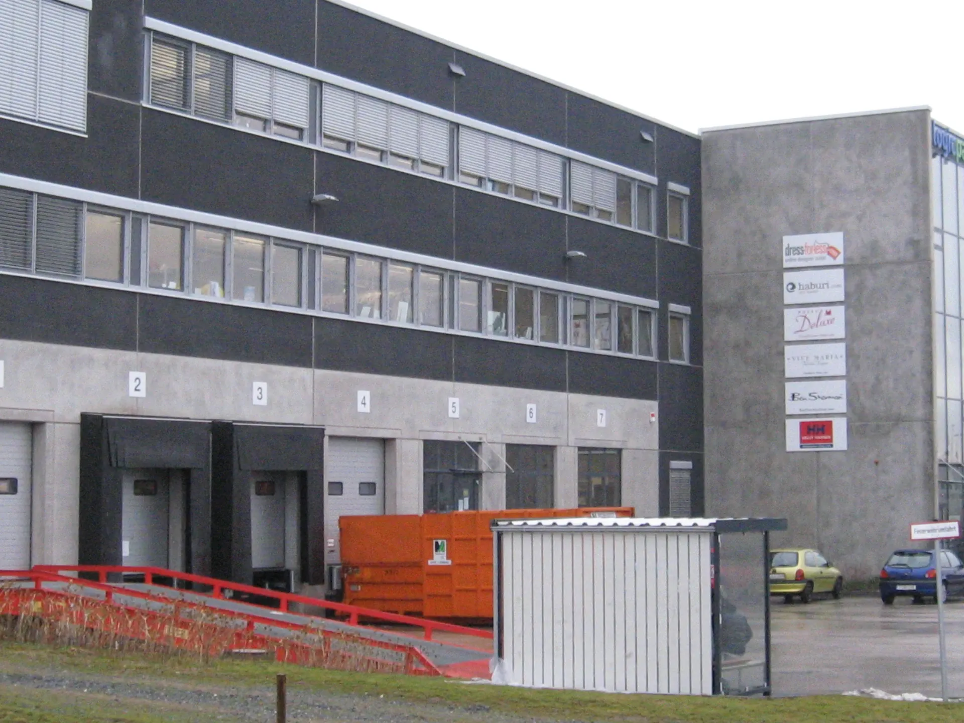 Logistikgebäude im LogicPark in Raunheim