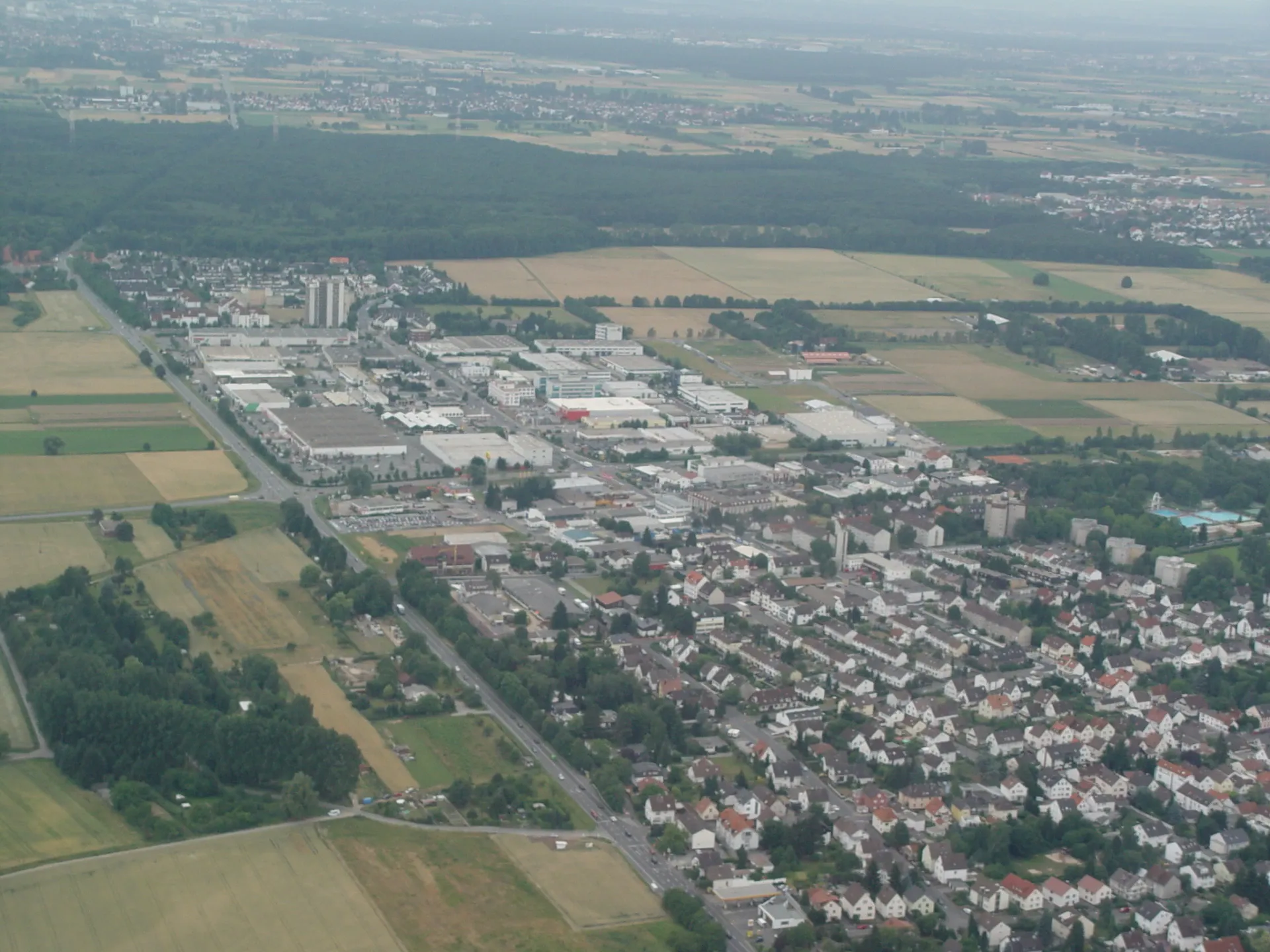 Luftaufnahme von Egelsbach