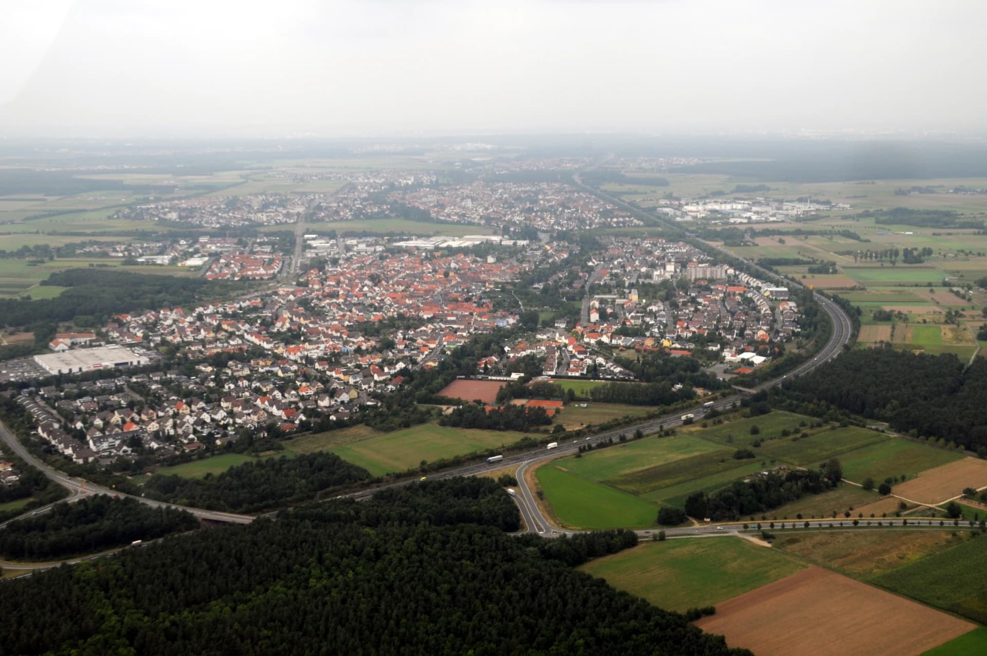Luftbild von Rodgau-Dudenhofen