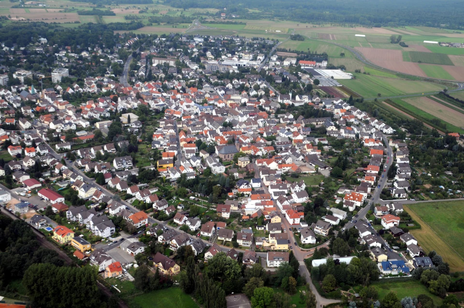 Luftbild von Dreieich-Götzenhain