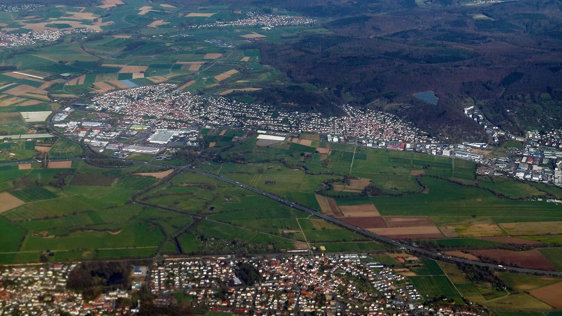 Luftbild von Gründau-Lieblos
