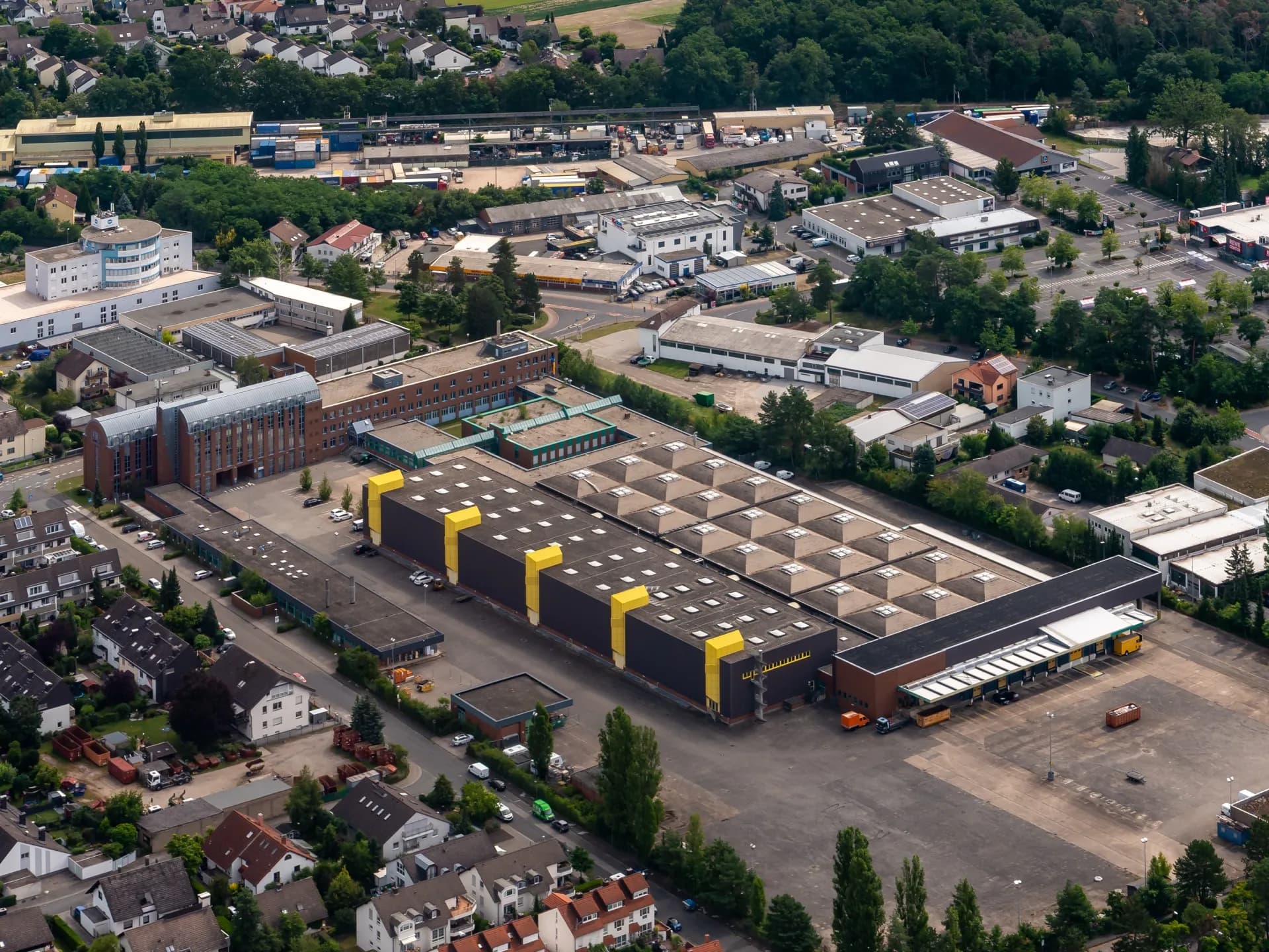 Luftbild-Panorama Dietzenbach