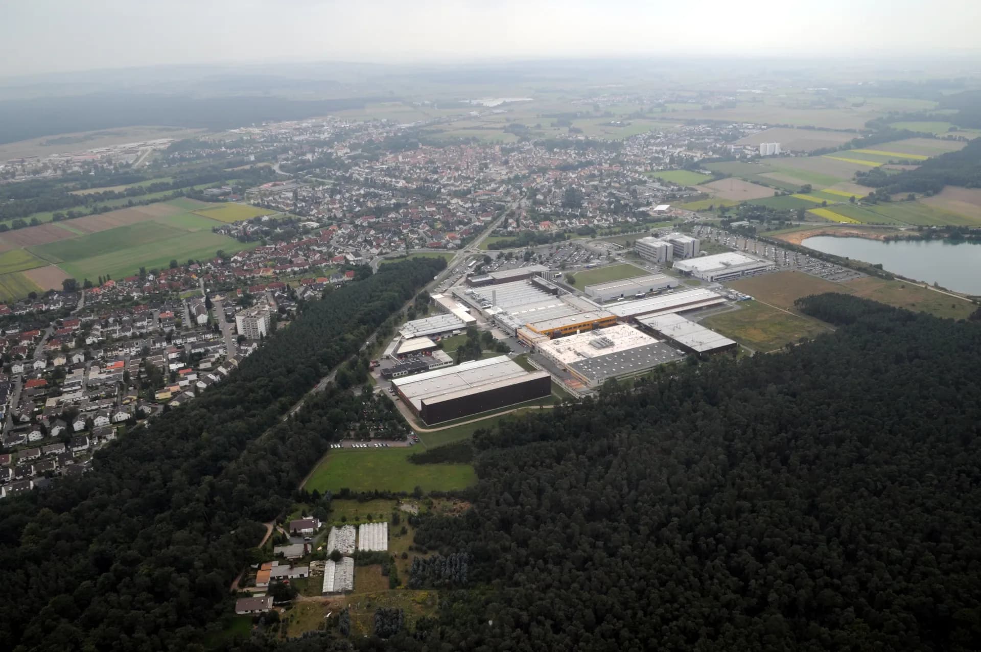 Luftbild von Babenhausen